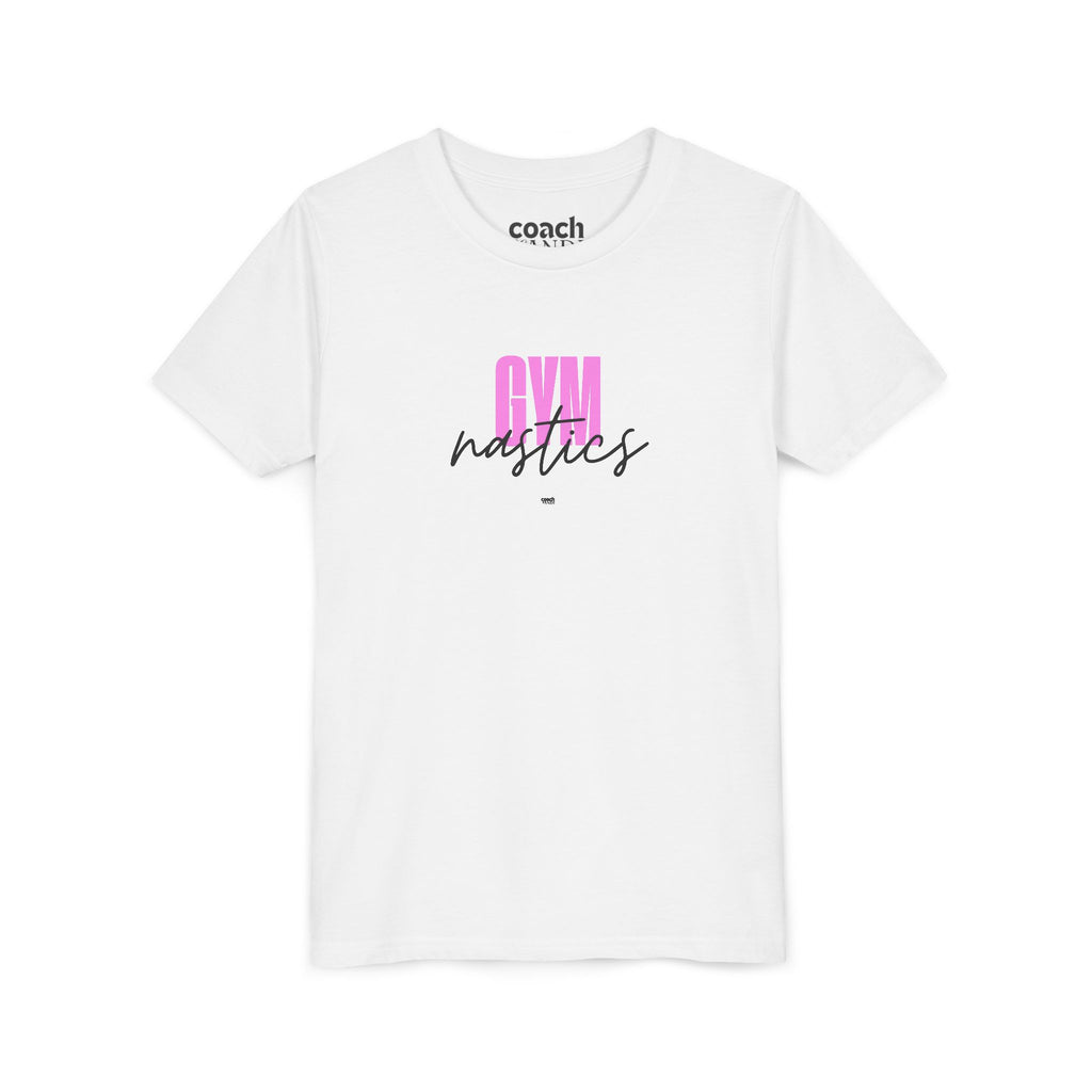 Gym-nastics Short Sleeve Tee - Pink (Youth)