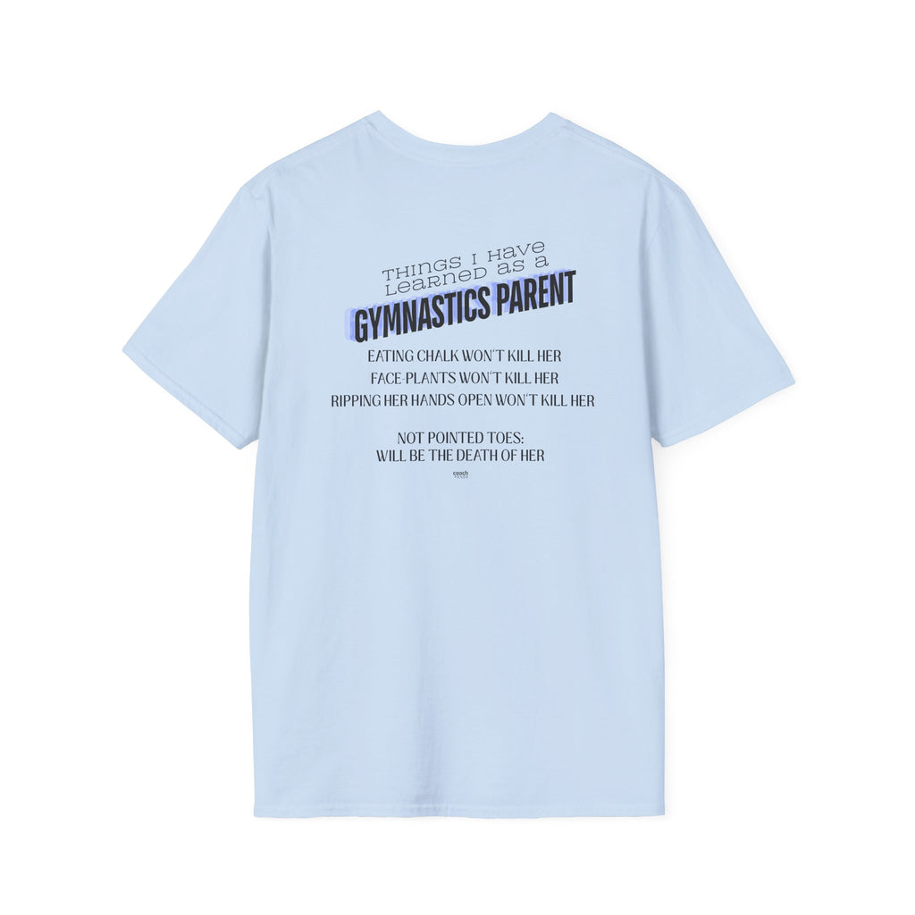 Things I learned as a Parent Dad Tee - Blue