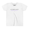 GYMNAST (Bars Beam Floor Vault) Tshirt - Purple (Youth)