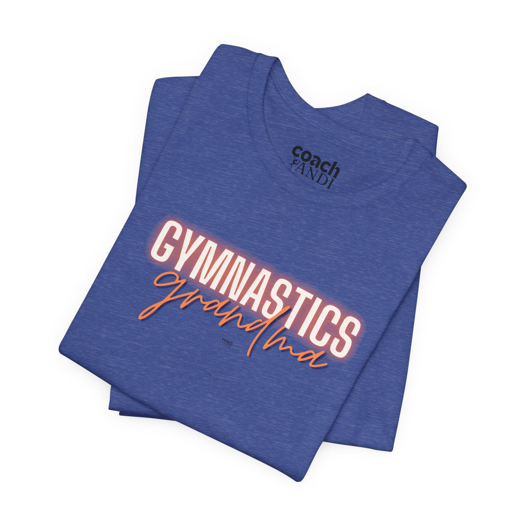 Glow Gym Gma Tshirt - Orange/Blue (Adult)
