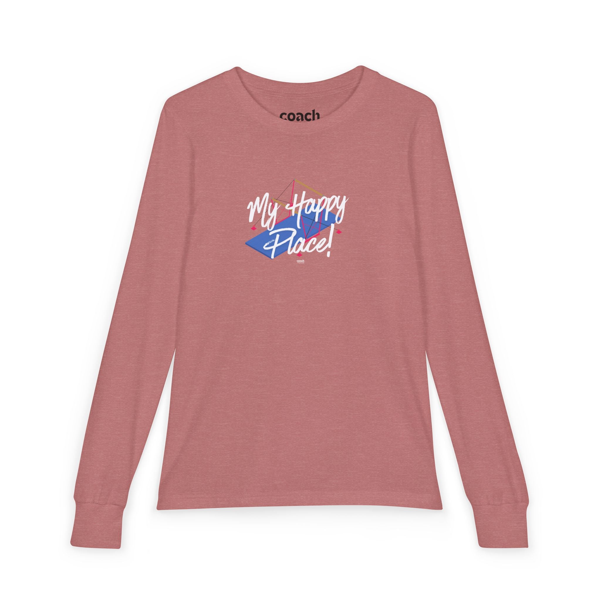 My Happy Place Bars Long Sleeve Shirt (Youth)