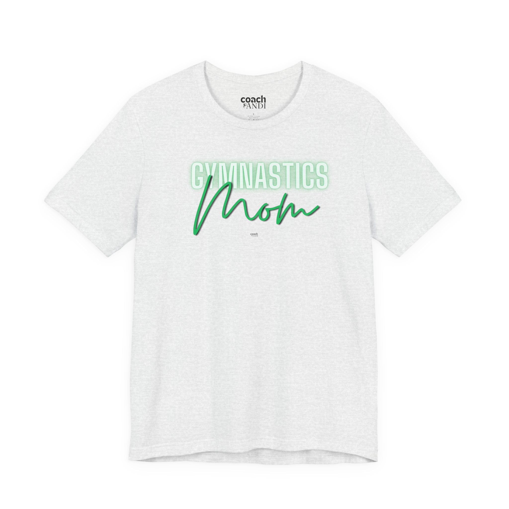 Glow Gym Mom Tshirt - Green (Adult)