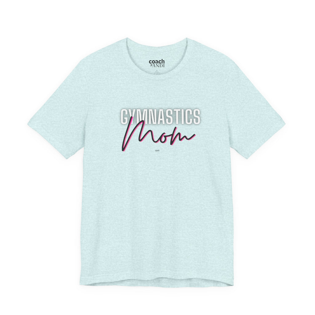 Glow Gym Mom Tshirt - Black/Pink (Adult)