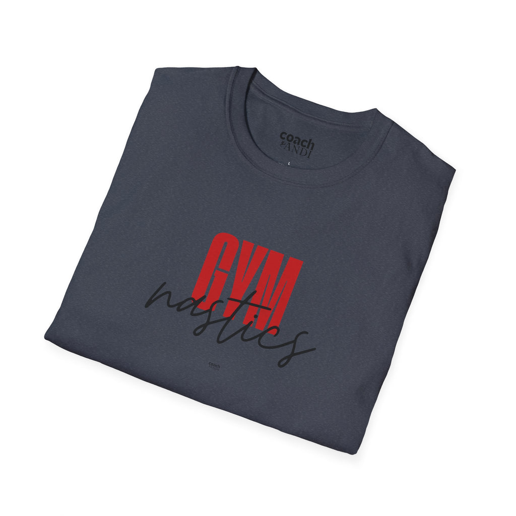 GYMnastics Tshirt - Red (Adult)
