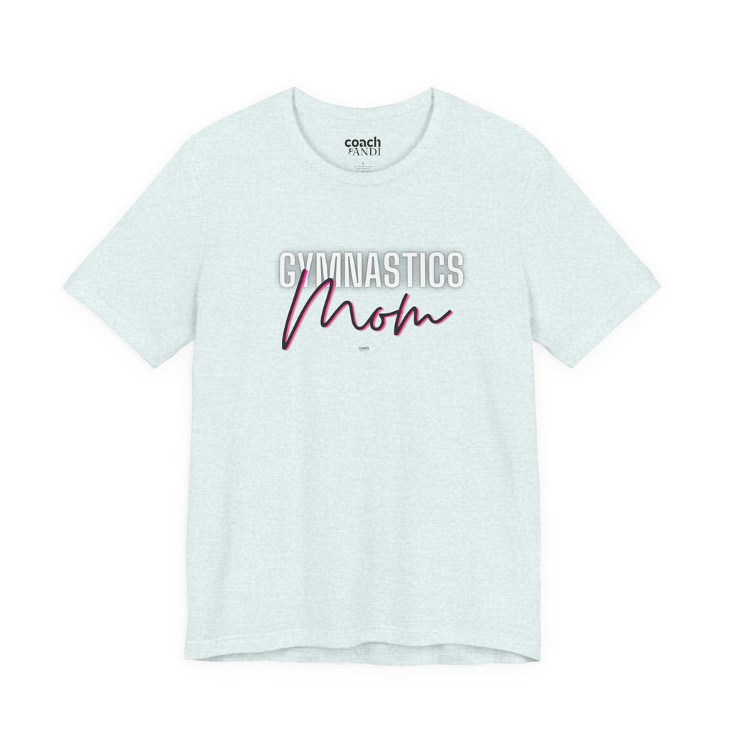 Glow Gym Mom Tshirt - Black/Pink (Adult)