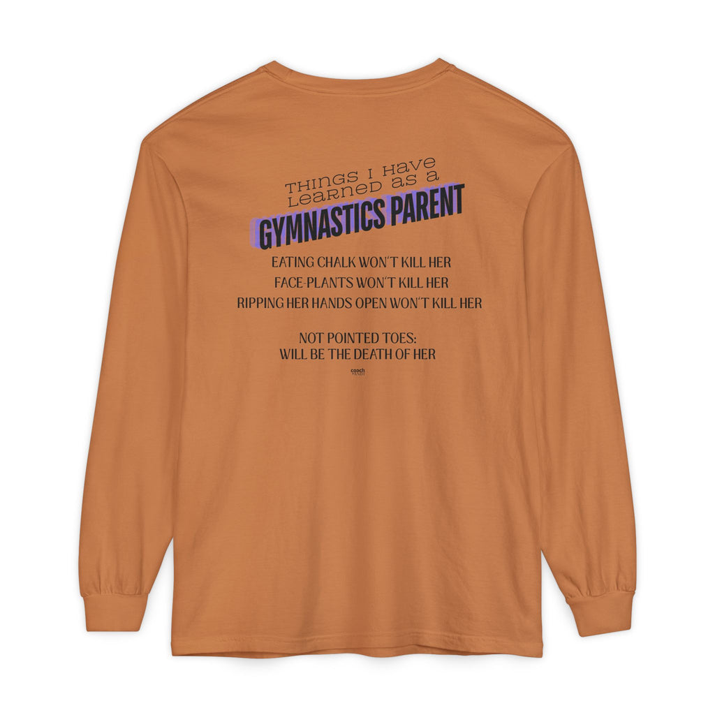 Things I learned as a Parent Long Sleeve Shirt - Blue (Adult)