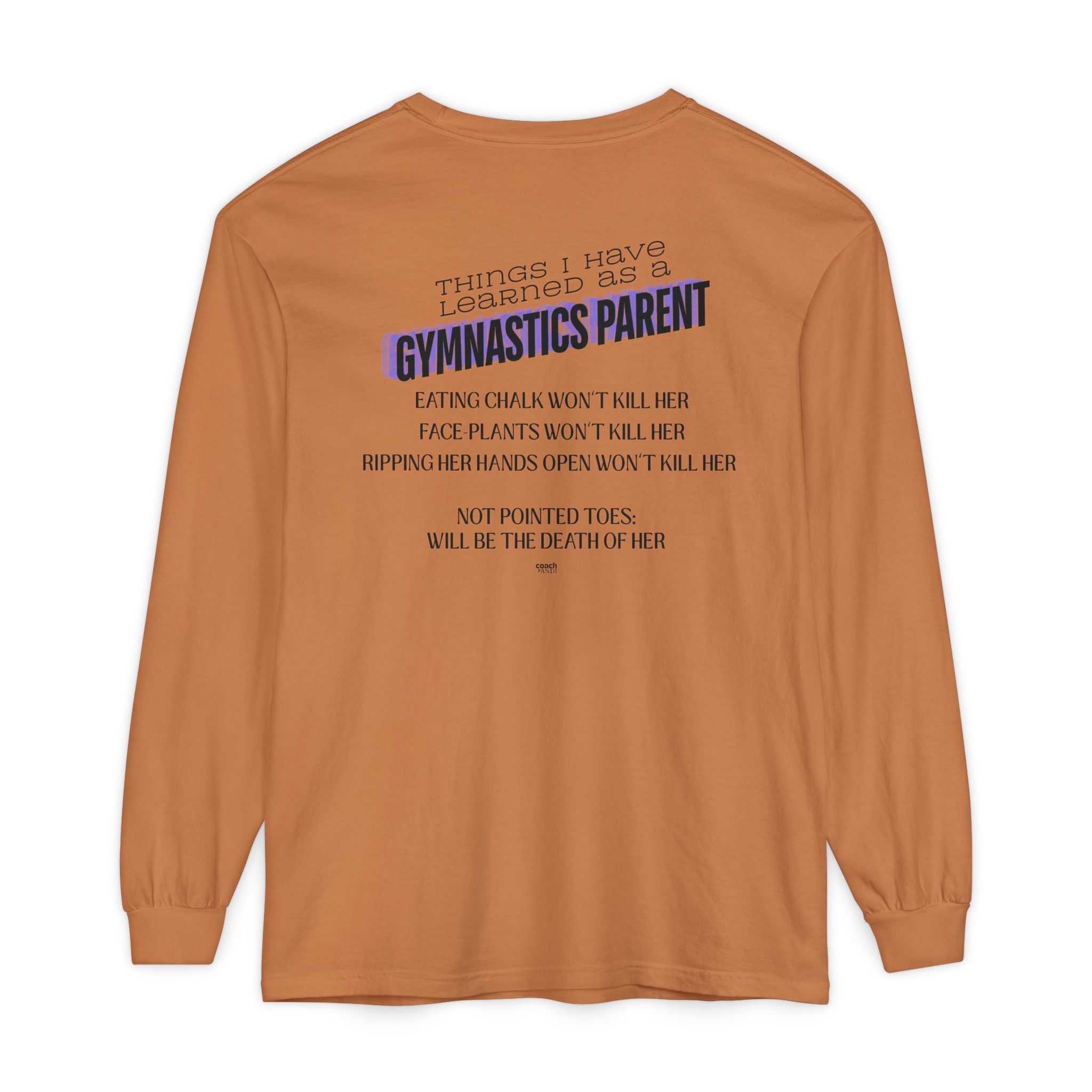 Things I learned as a Parent Long Sleeve Shirt - Blue (Adult)