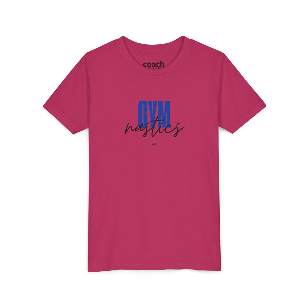 GYMnastics Short Sleeve Tee - Blue (Youth)
