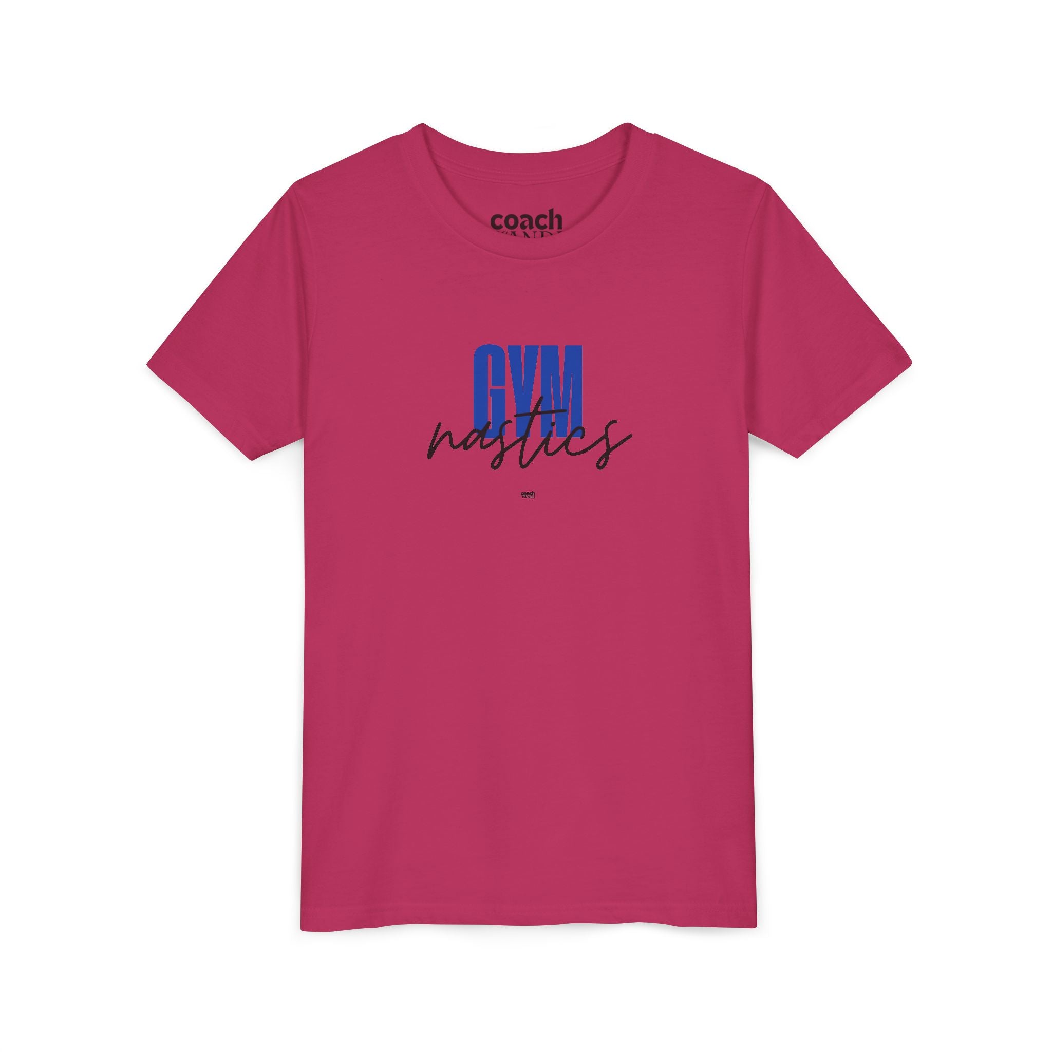 GYMnastics Short Sleeve Tee - Blue (Youth)