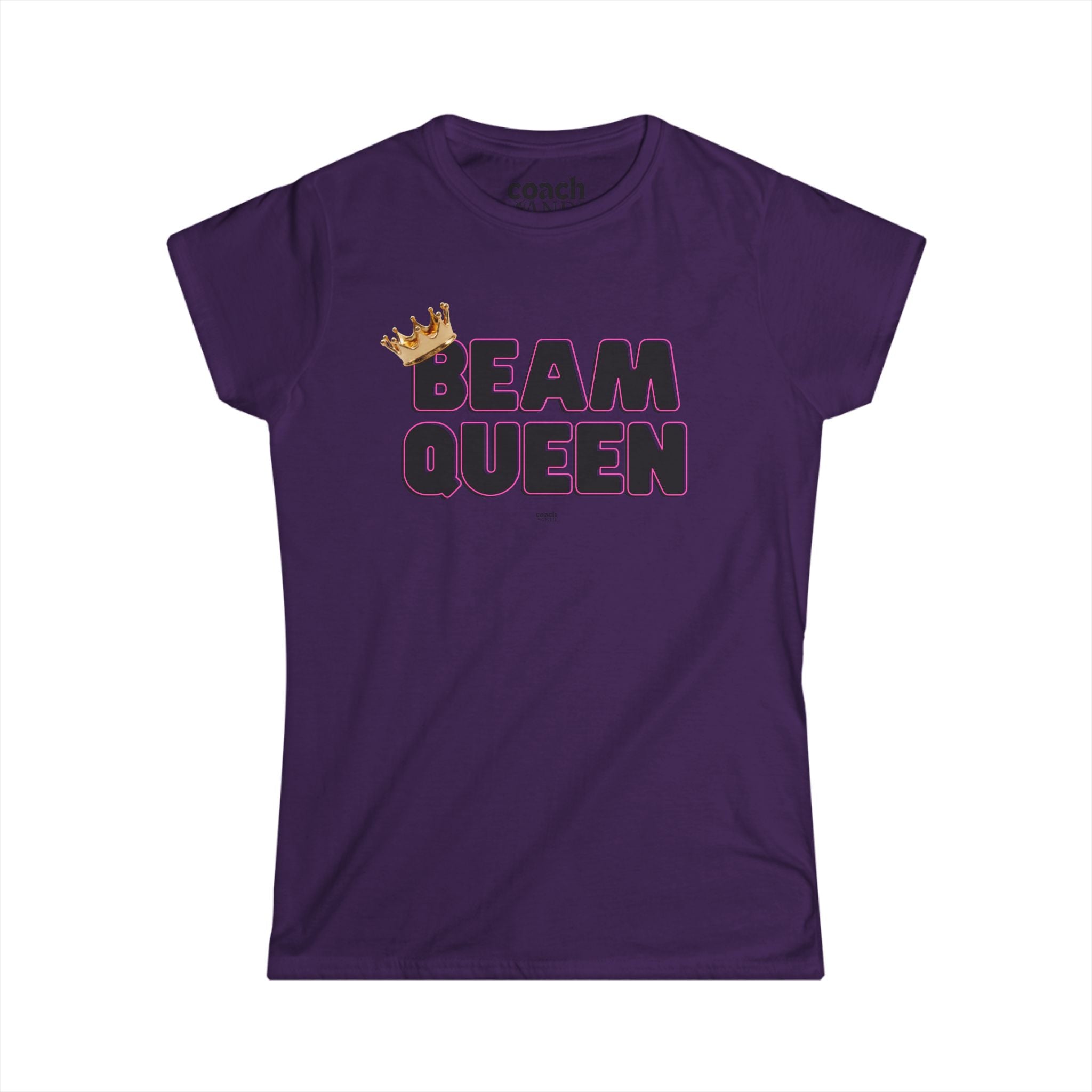 Beam Queen T-Shirt - Black/Pink