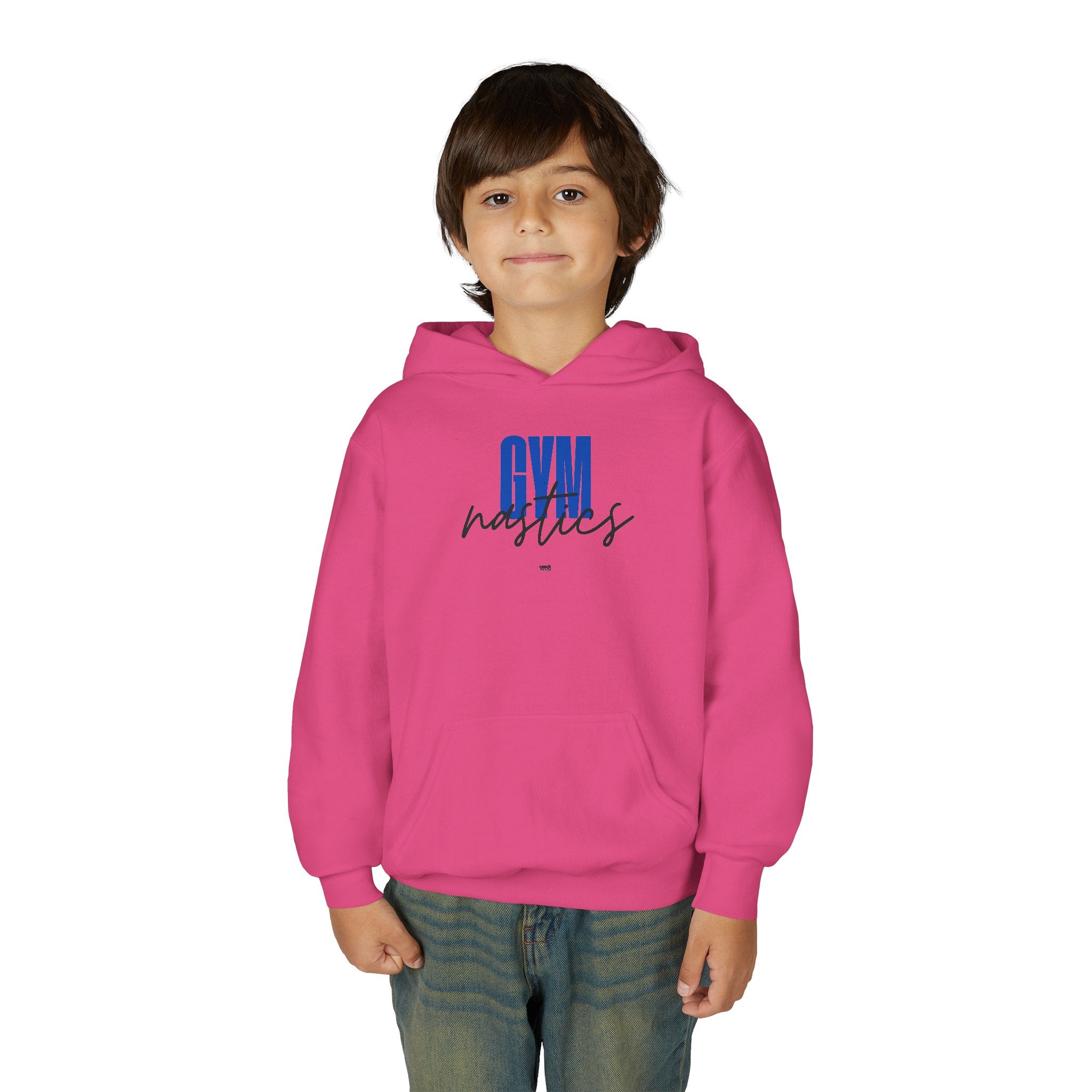 GYMnastics Hoodie - Blue (Youth)