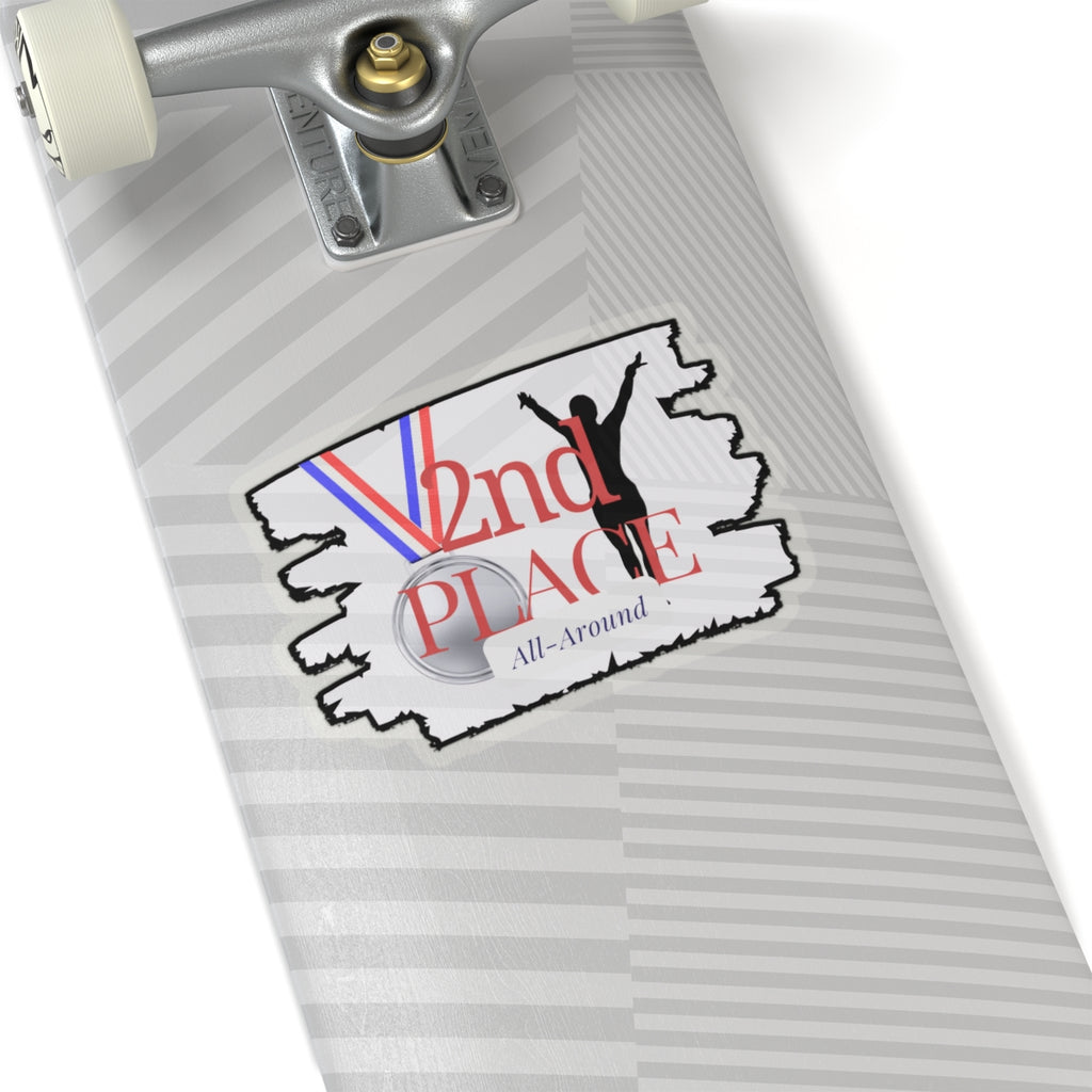 2nd Place All-Around (Kiss-Cut Stickers)