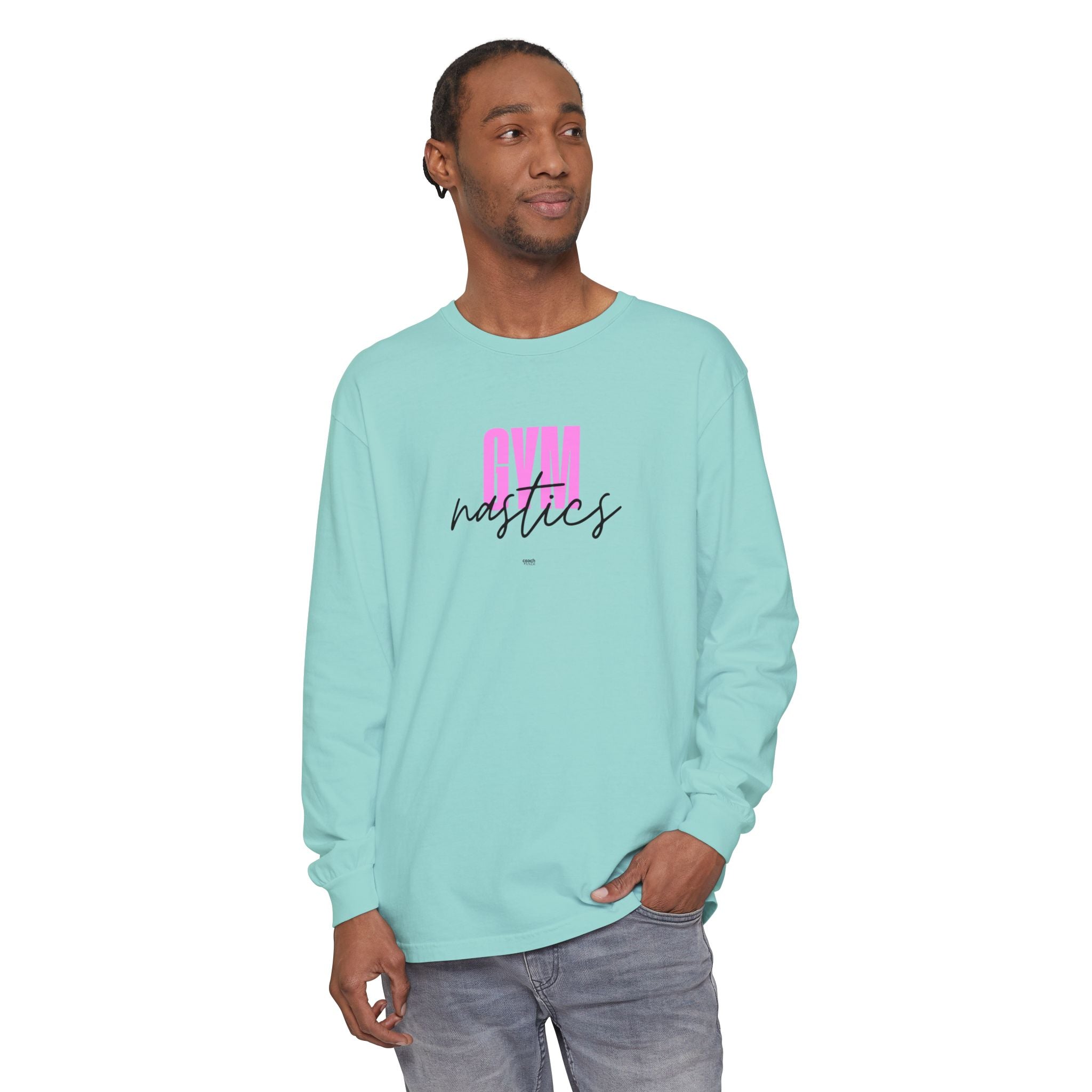 GYMnastics Long Sleeve Shirt - Pink (Adult)