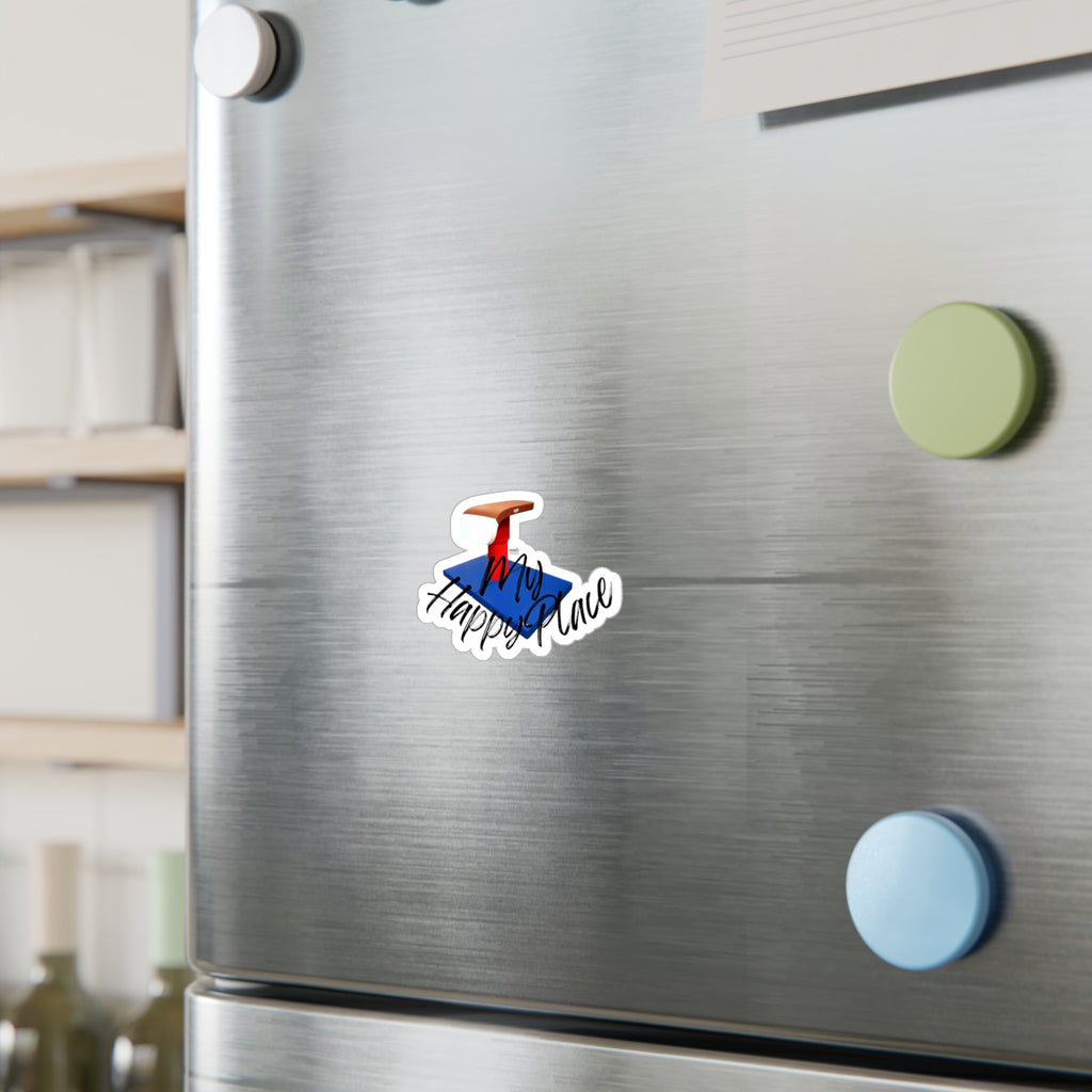 My Happy Place-Vault (Kiss-Cut Vinyl Decals)