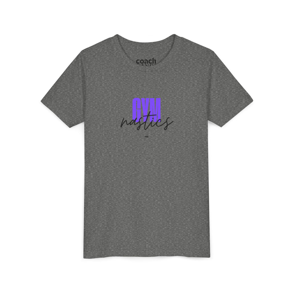 GYMnastics Short Sleeve Tee - Purple (Youth)