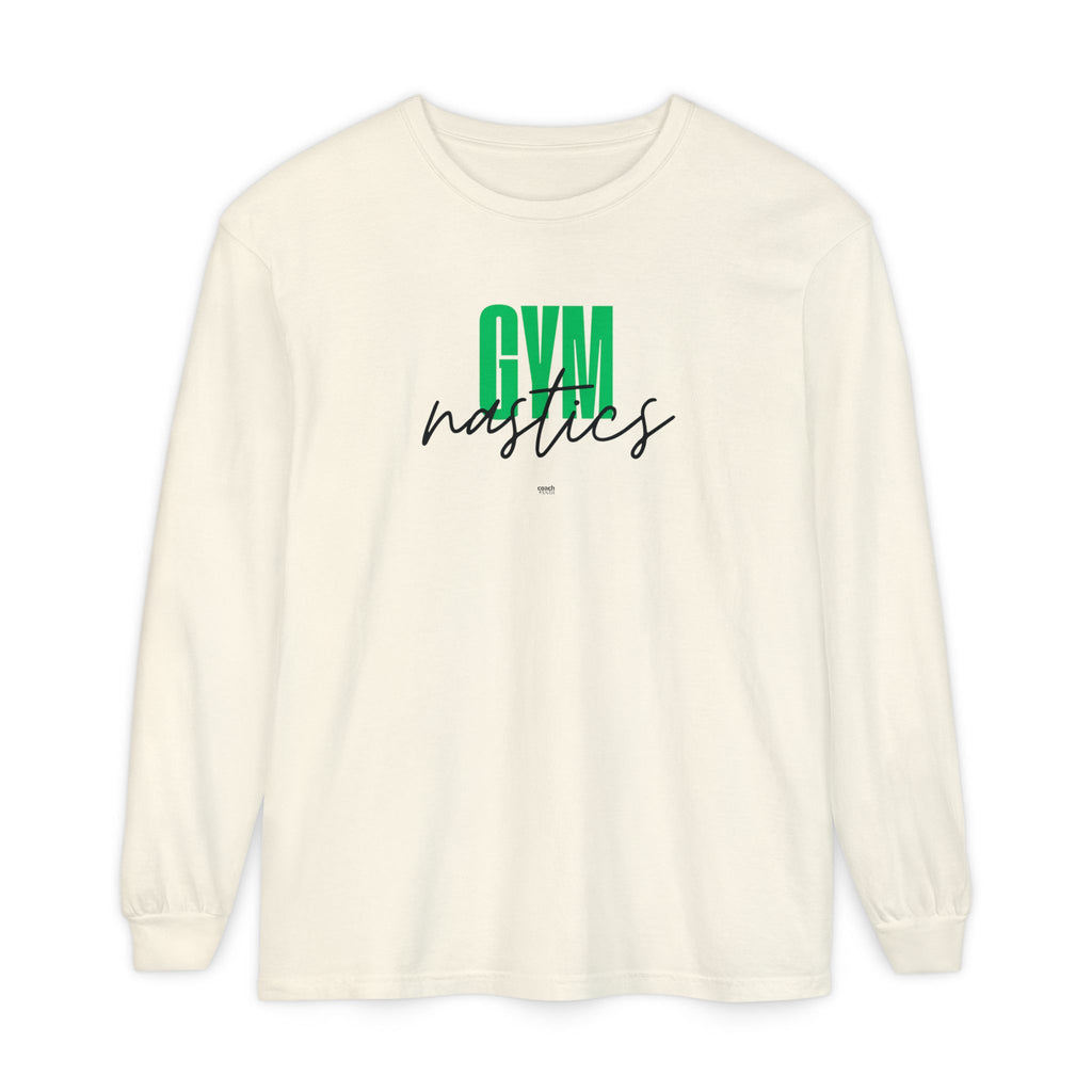 GYMnastics Long Sleeve Shirt - Green (Adult)