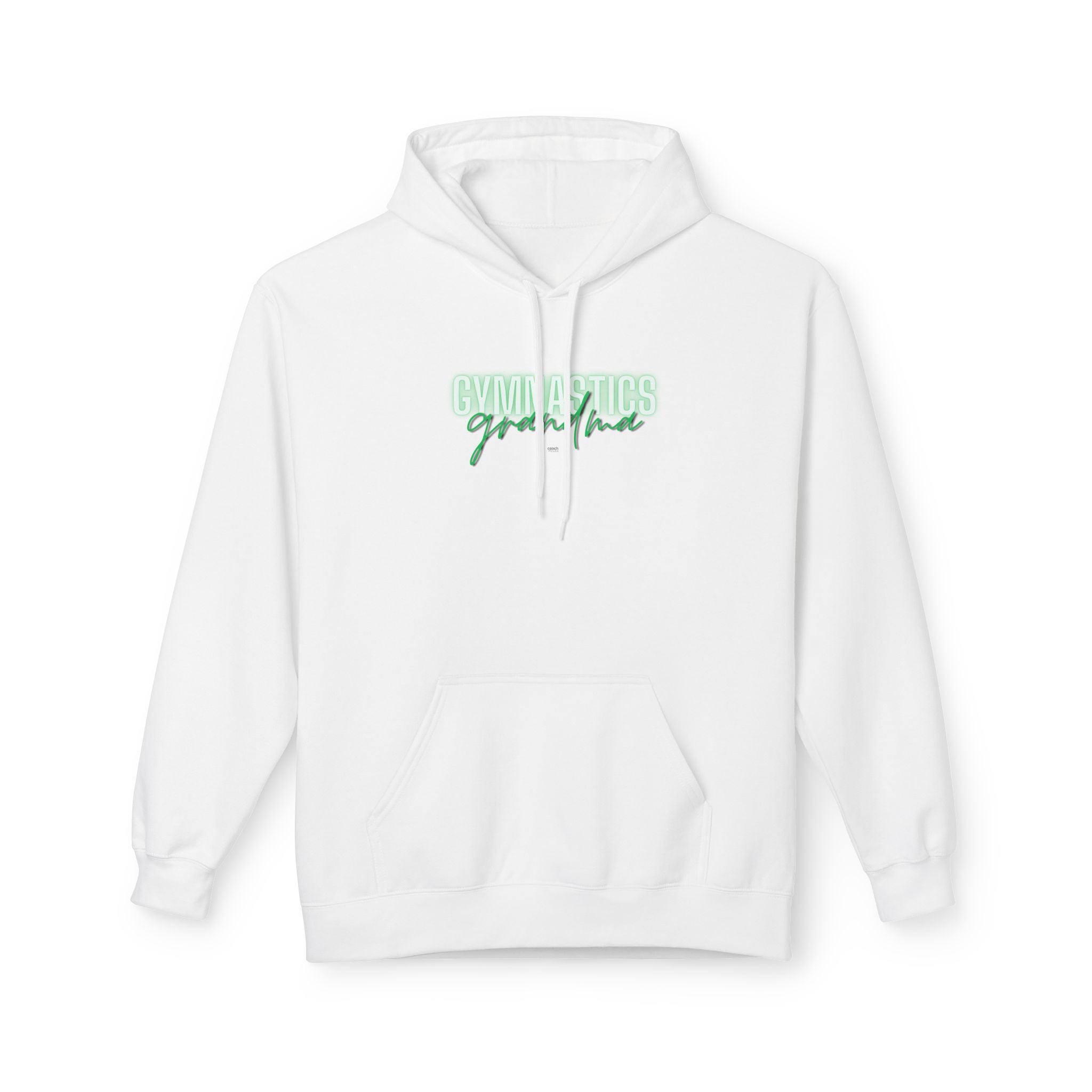 Glow Gym Gma Hoodie- Green (Adult)