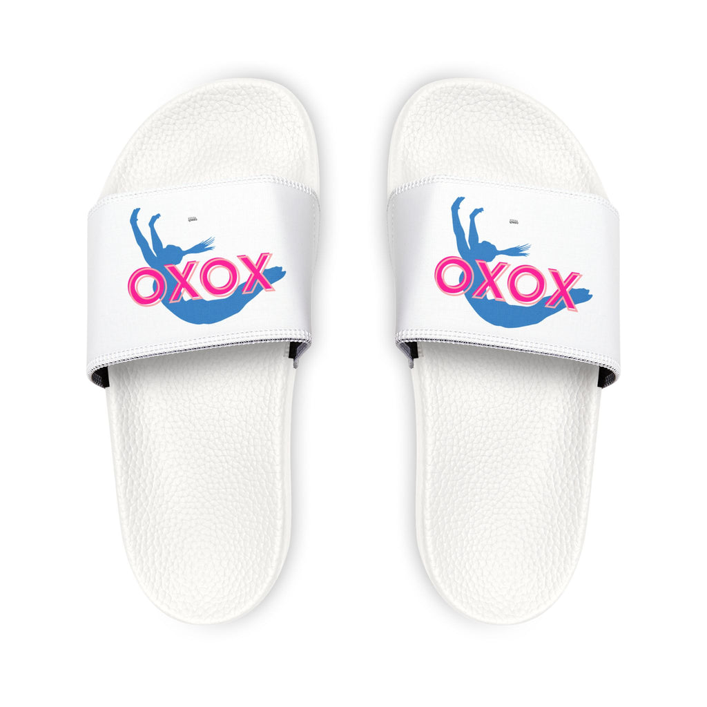 Youth Slides XOXO BHS Graphic Removable-Strap Sandals