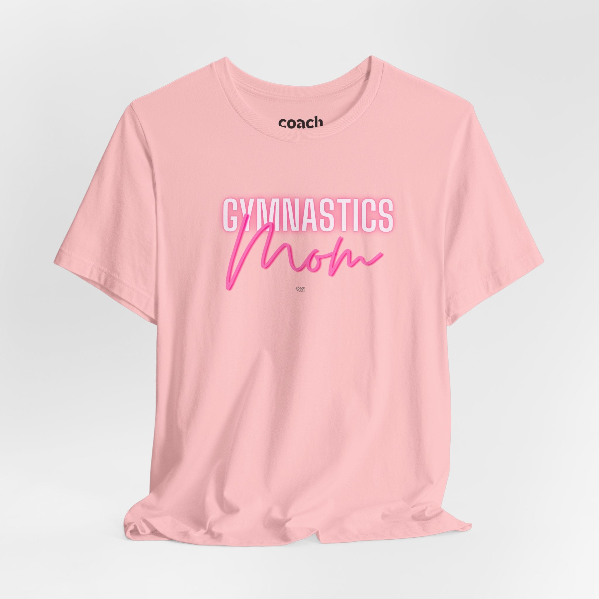 Glow Gym Mom Tshirt - Pink (Adult)