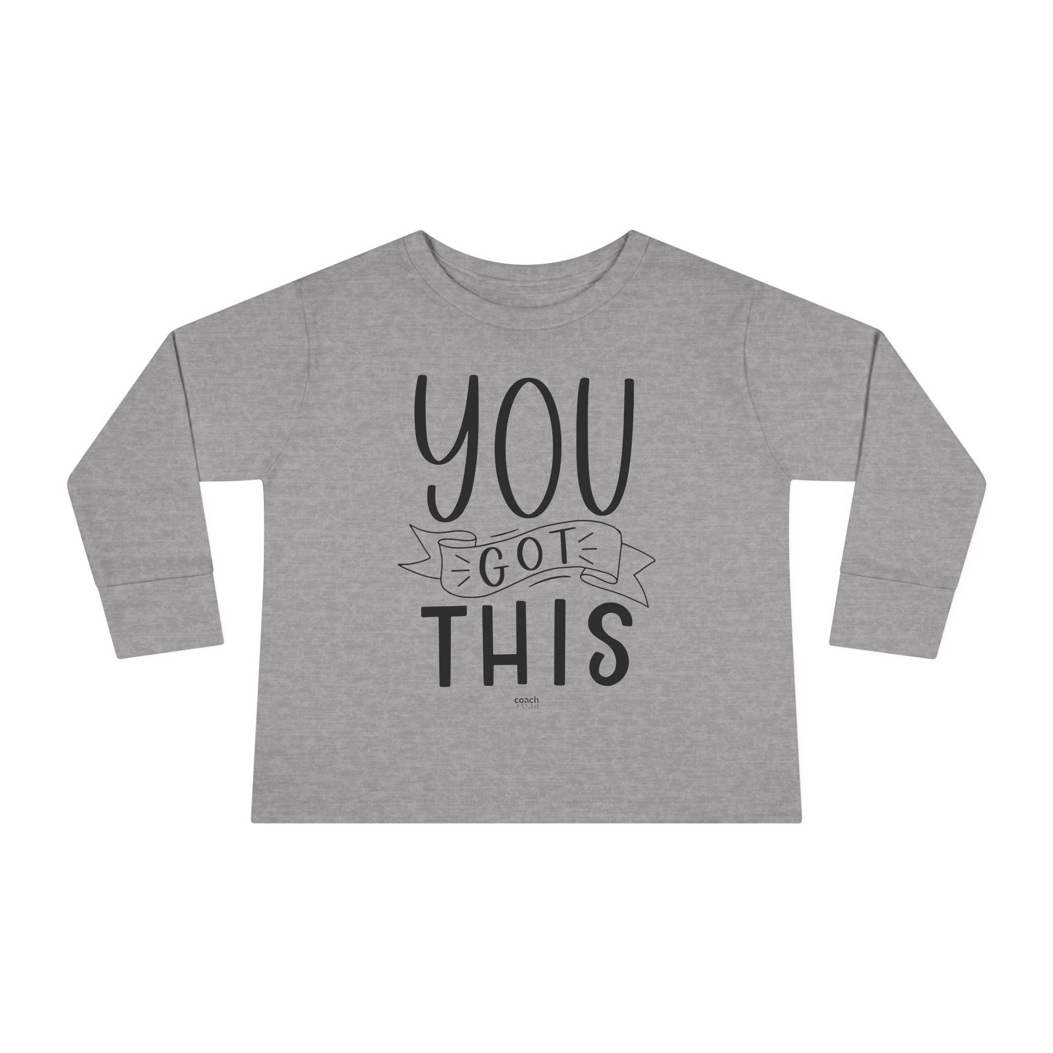 Tiny Supporter (Toddler Long Sleeve Tee)