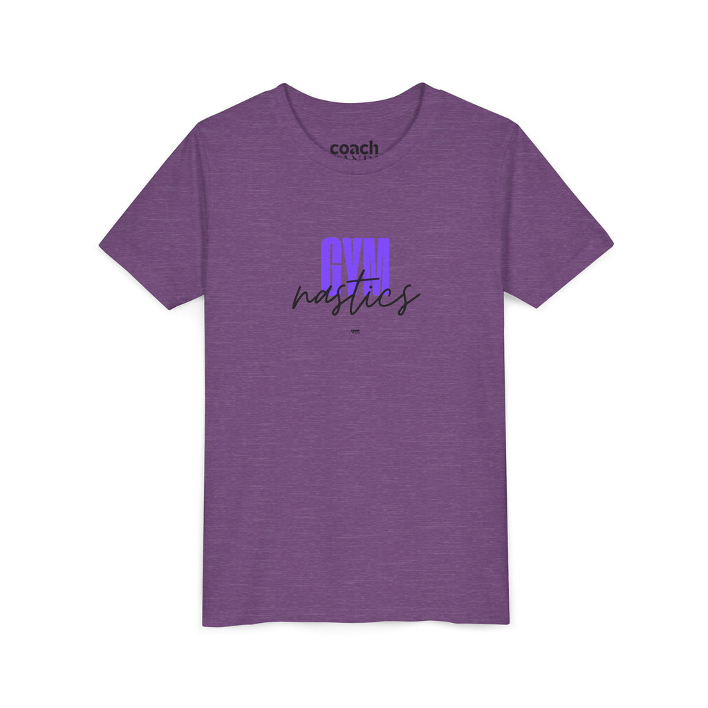 GYMnastics Short Sleeve Tee - Purple (Youth)