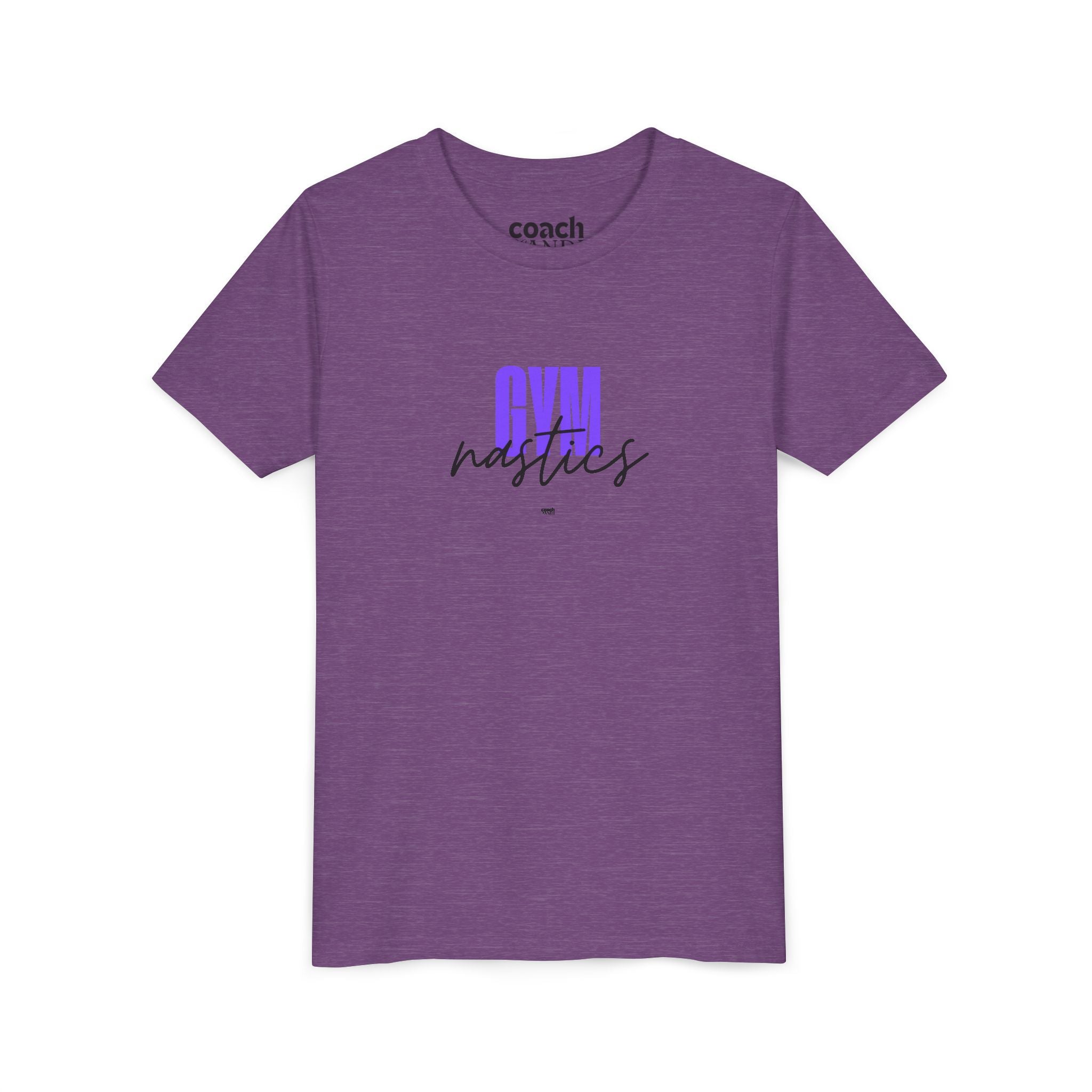 GYMnastics Short Sleeve Tee - Purple (Youth)