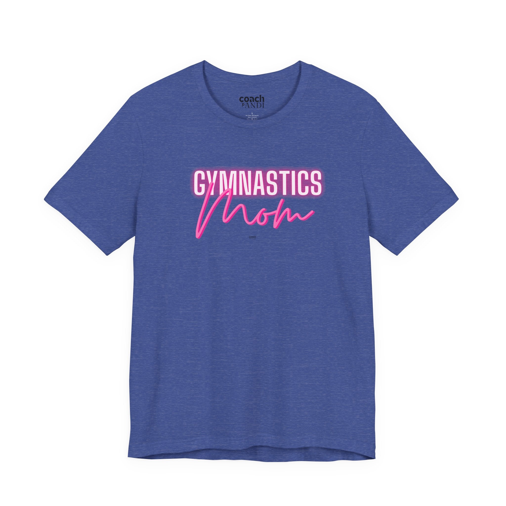 Glow Gym Mom Tshirt - Pink (Adult)