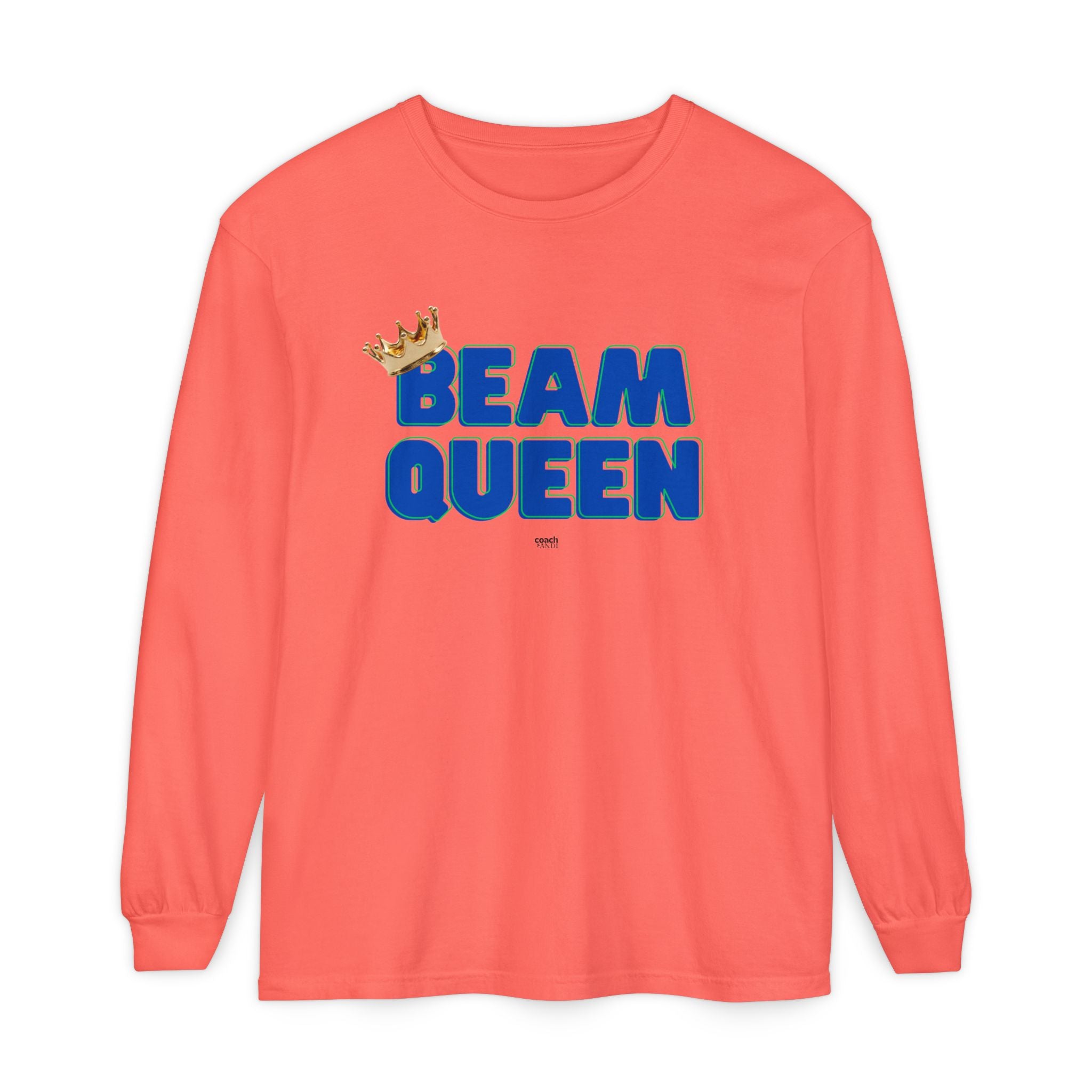 Beam Queen - Blue/Green (Adult Long Sleeve Shirt)