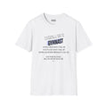 Things I Learned as a Gymnast Tshirt - Blue (Adult)
