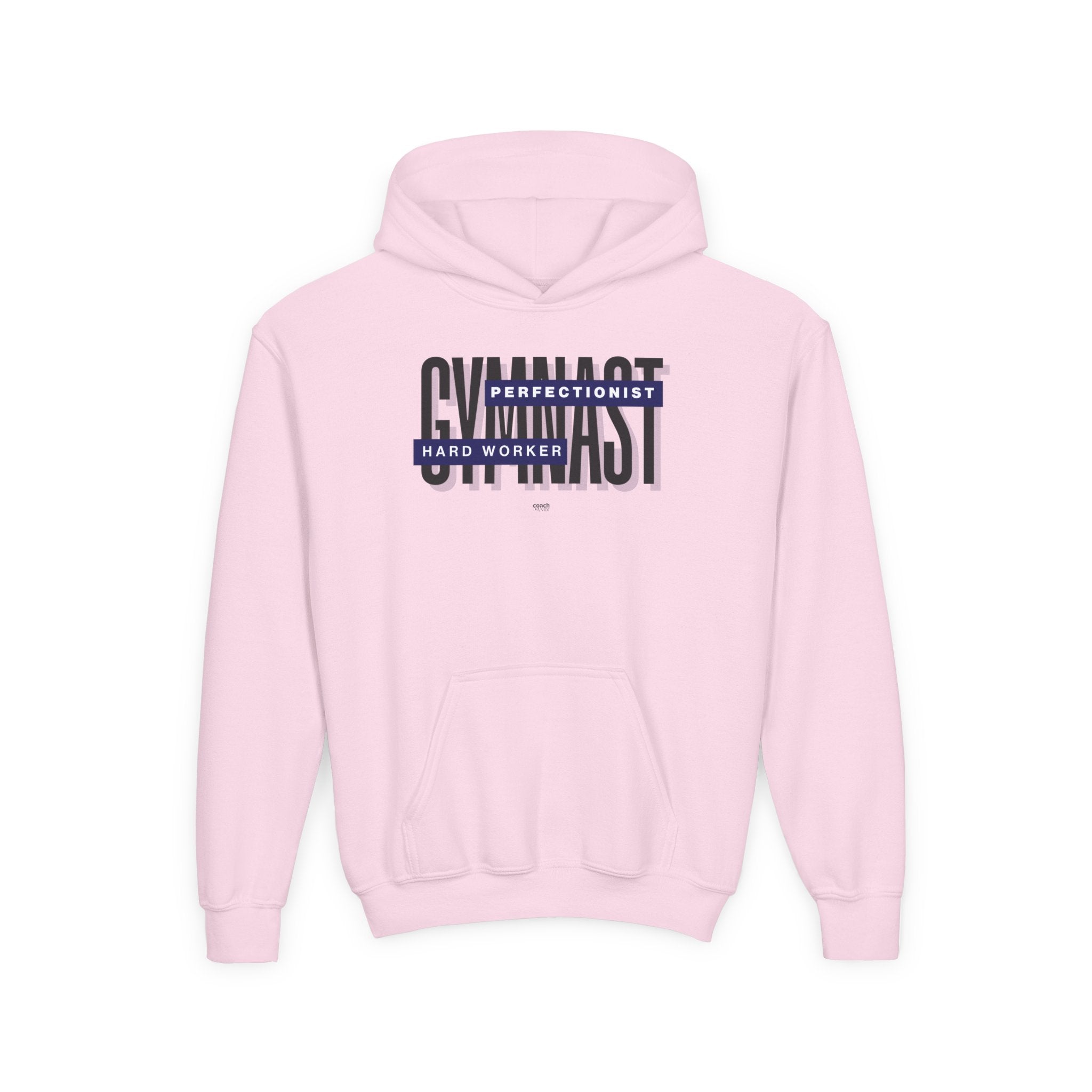 Gymnast Hard Worker Hoodie - Navy (Youth)