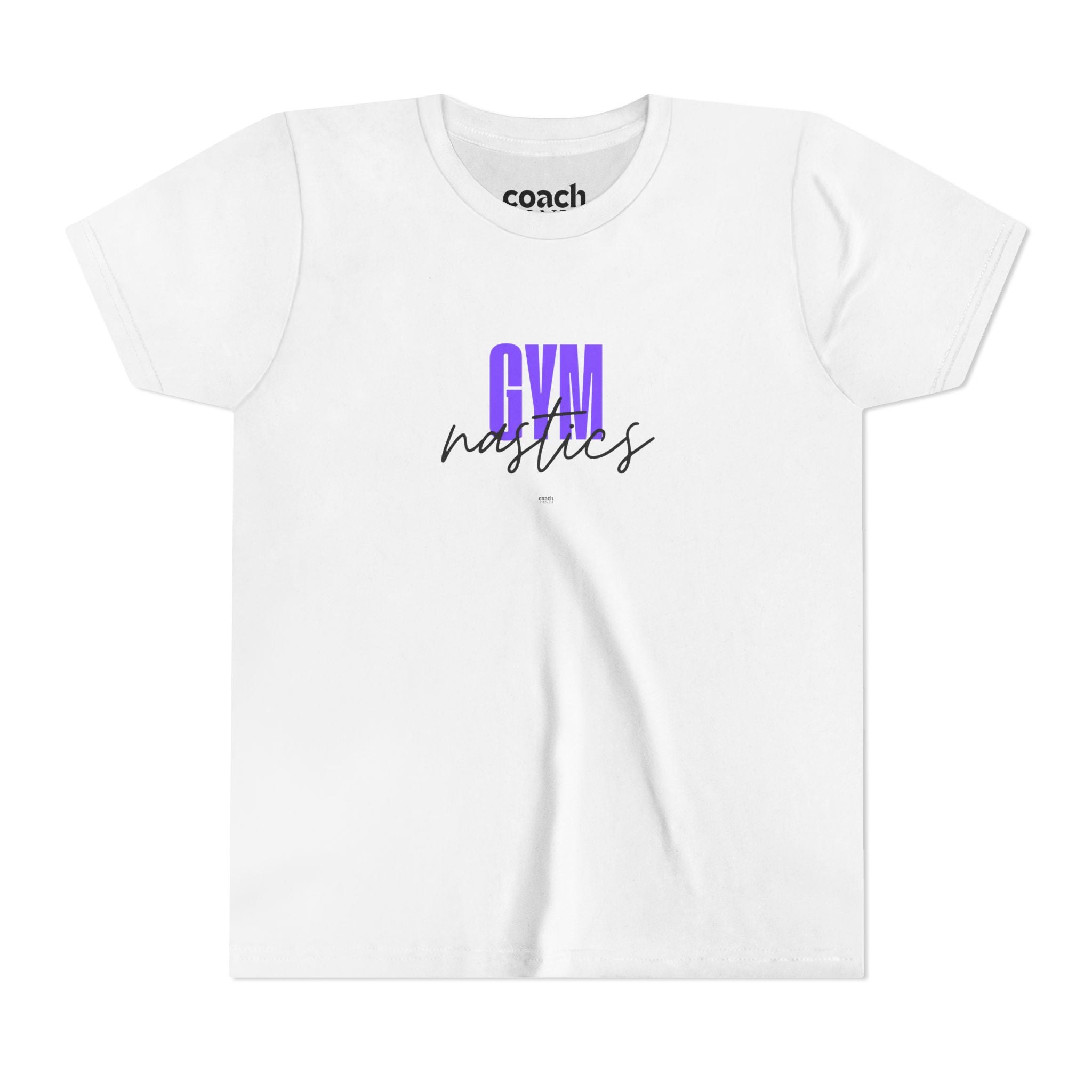 GYMnastics Short Sleeve Tee - Purple (Youth)