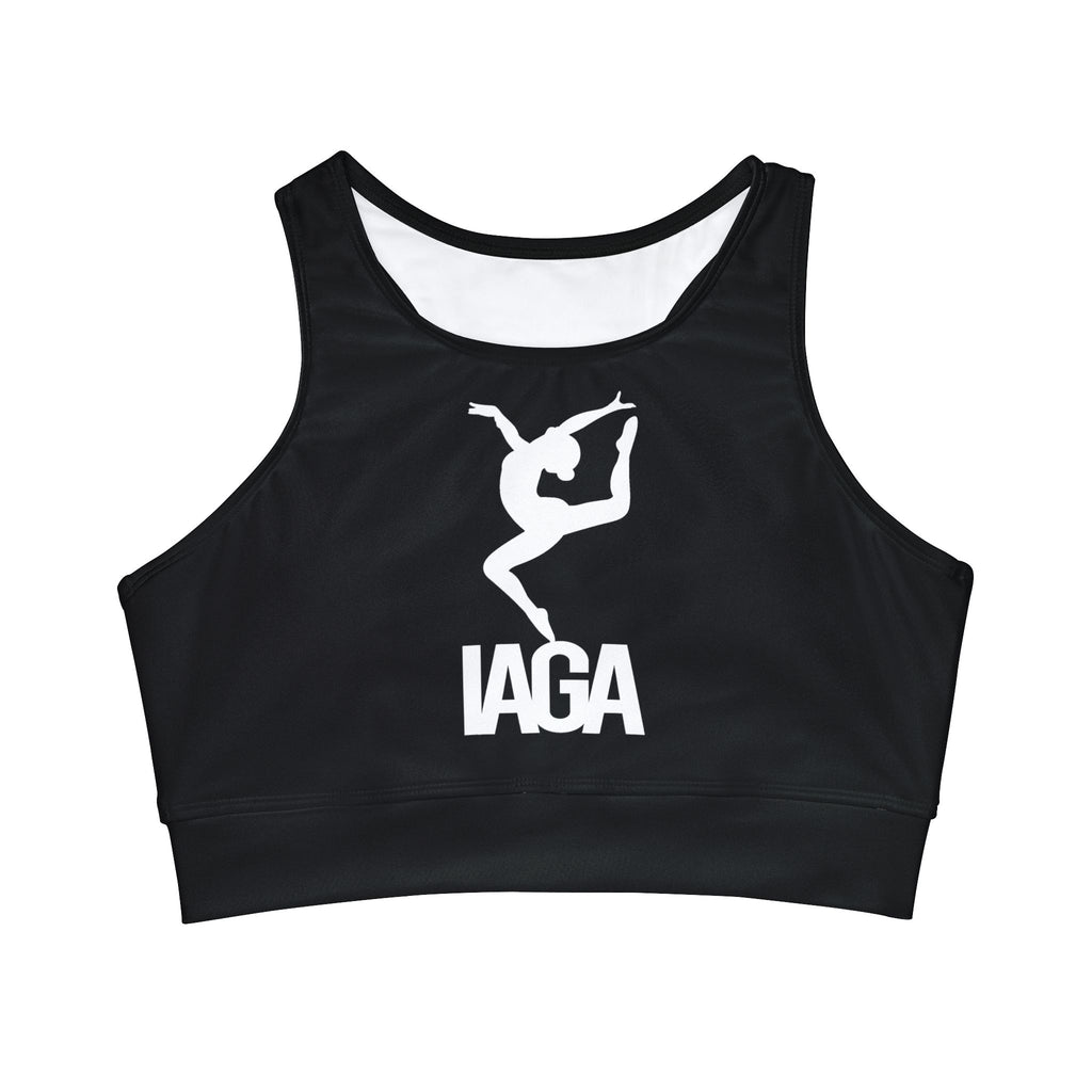 Team IAGA (Adult Size High Neck Crop Bikini Top (AOP)