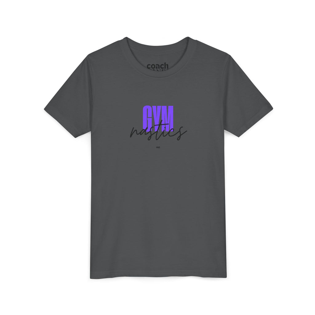 GYMnastics Short Sleeve Tee - Purple (Youth)