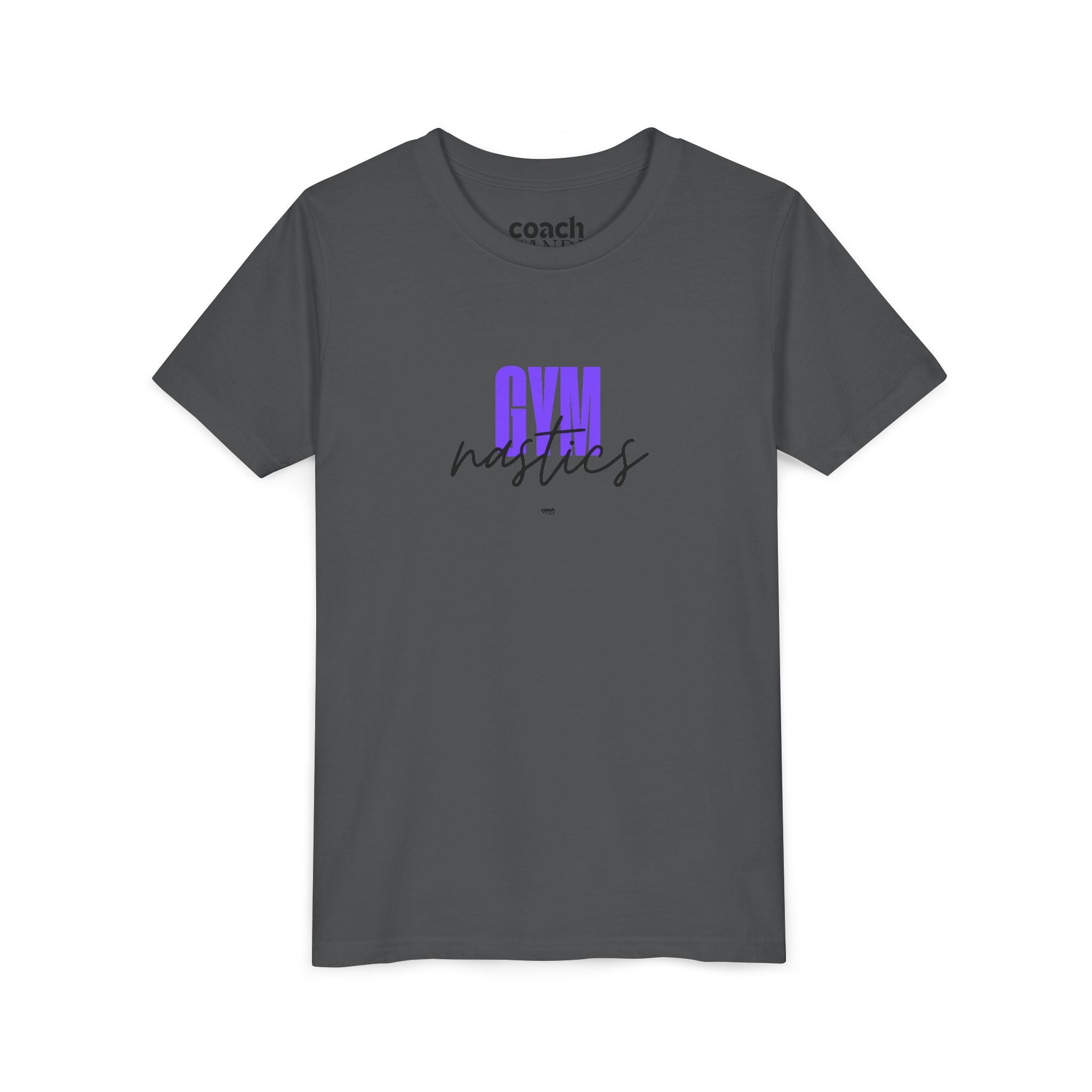 GYMnastics Short Sleeve Tee - Purple (Youth)