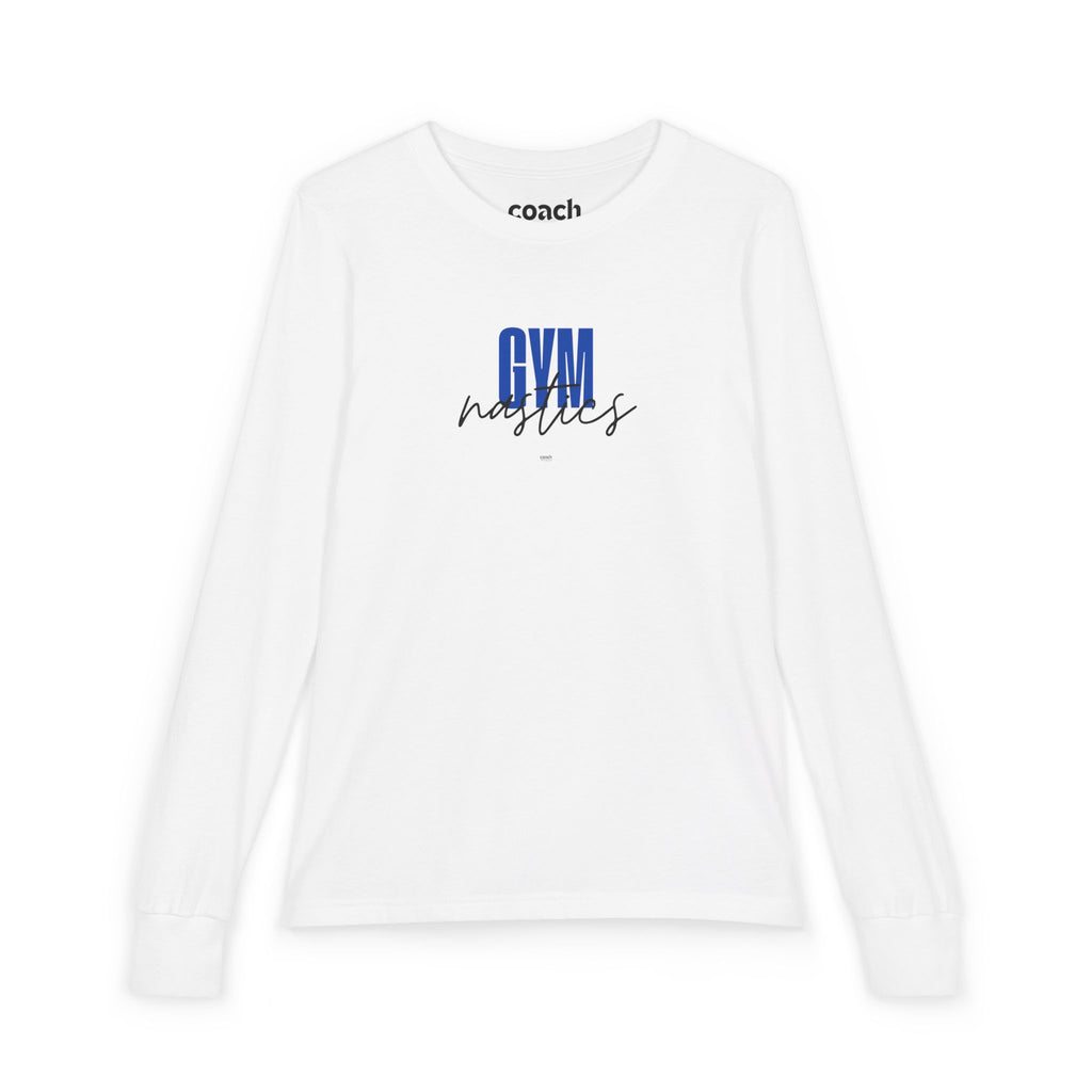GYMnastics Long Sleeve Shirt - Blue (Youth)