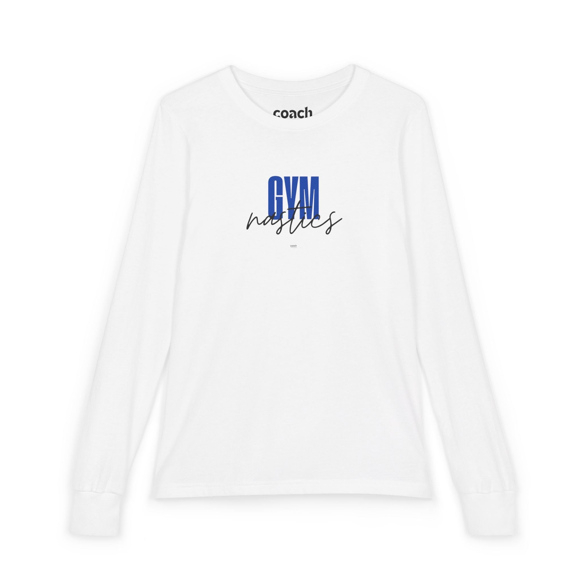 GYMnastics Long Sleeve Shirt - Blue (Youth)