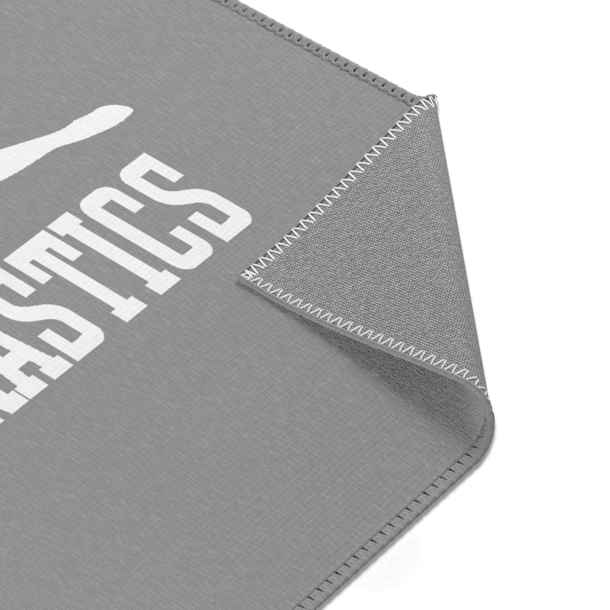 Peace, Love, Gymnastics-Grey (Area Rugs)