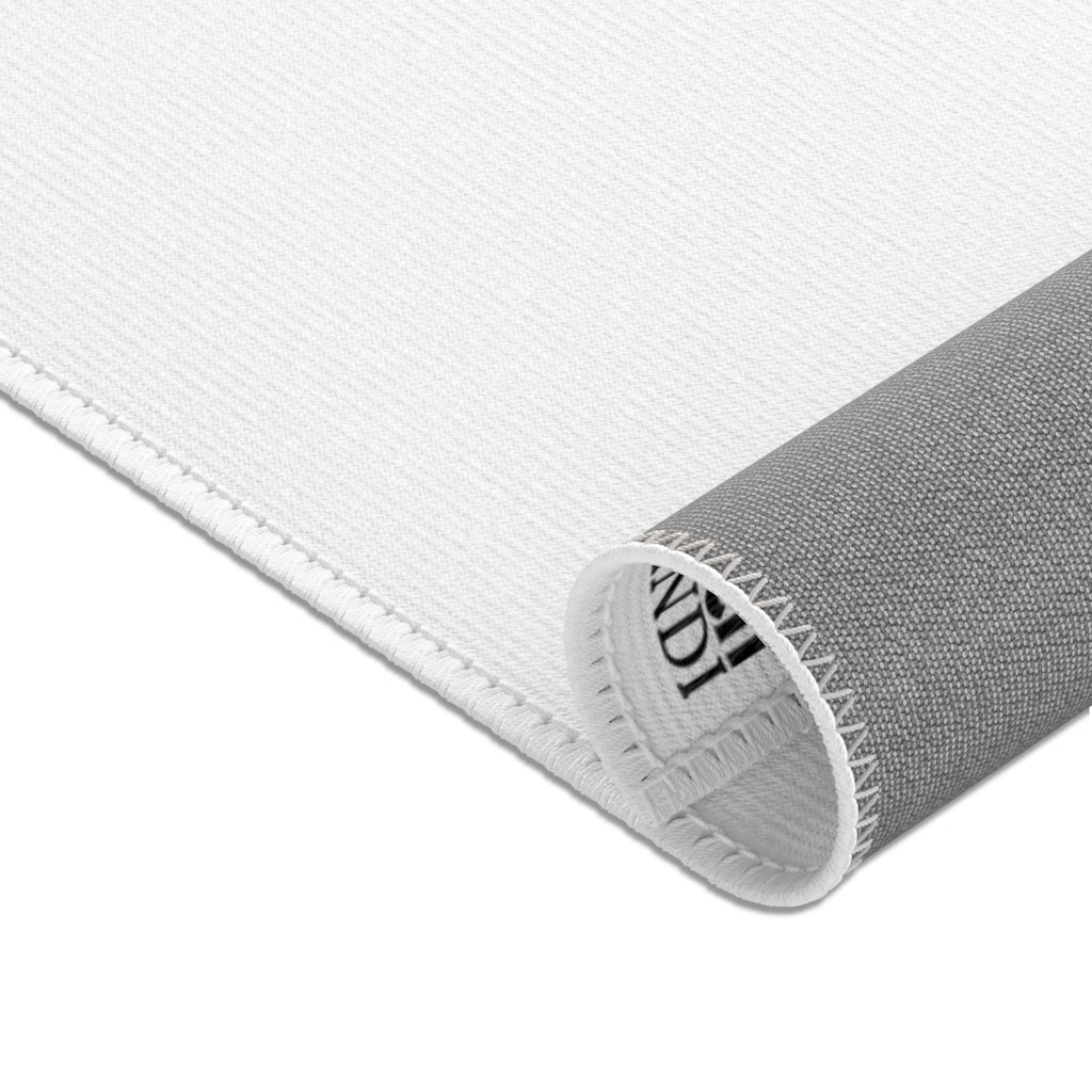 Peace, Love, Gymnastics-White (Area Rugs)
