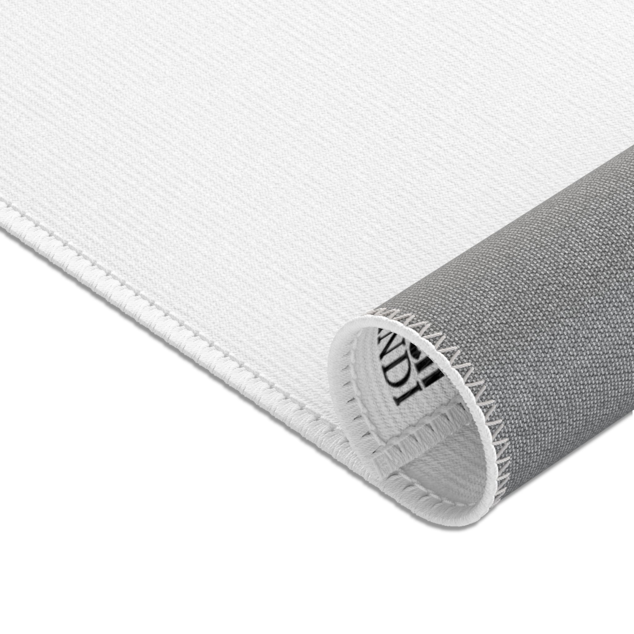 Peace, Love, Gymnastics-White (Area Rugs)