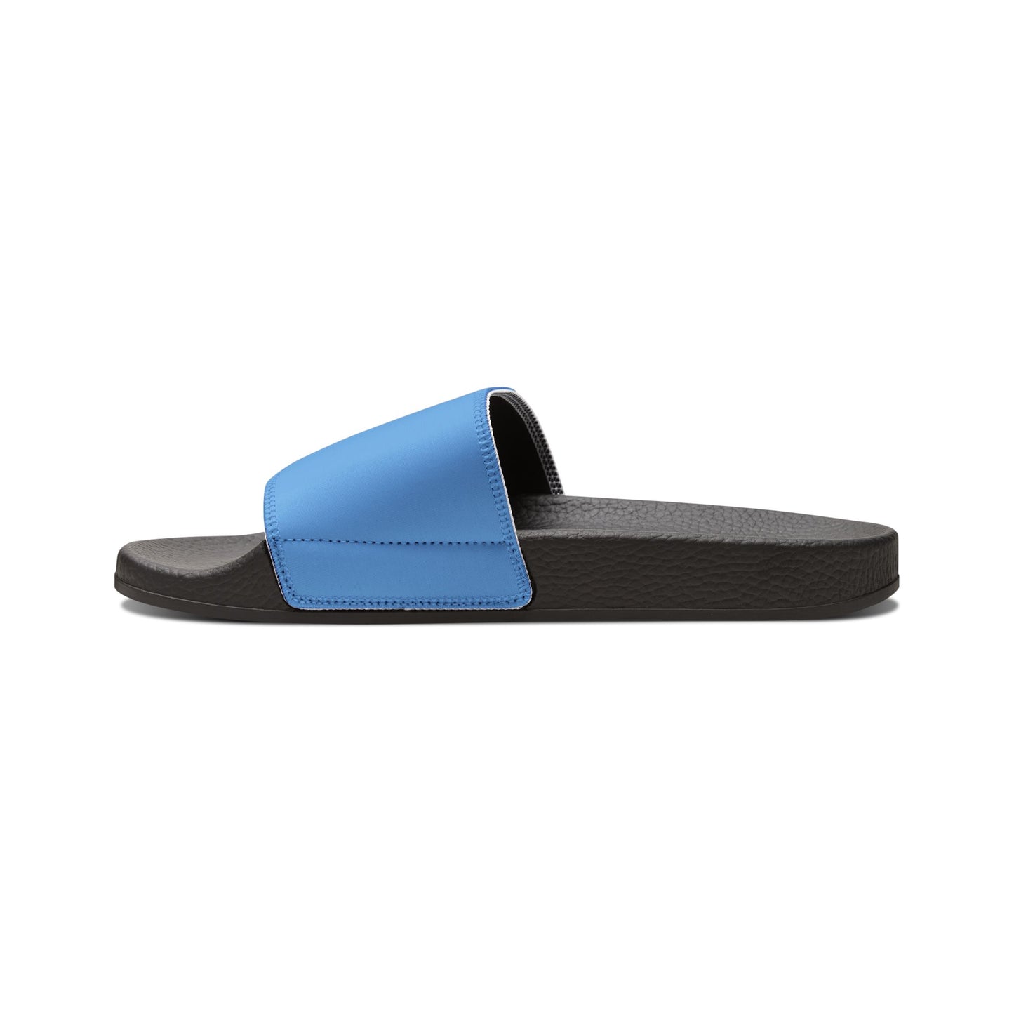 Peace, Love, Gymnastics- Lt Blue (Youth Removable-Strap Sandals)