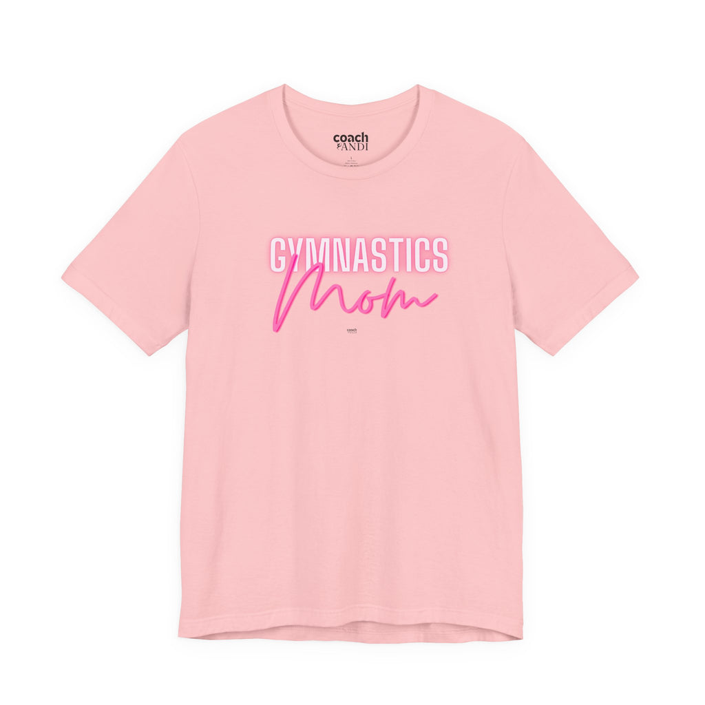 Glow Gym Mom Tshirt - Pink (Adult)