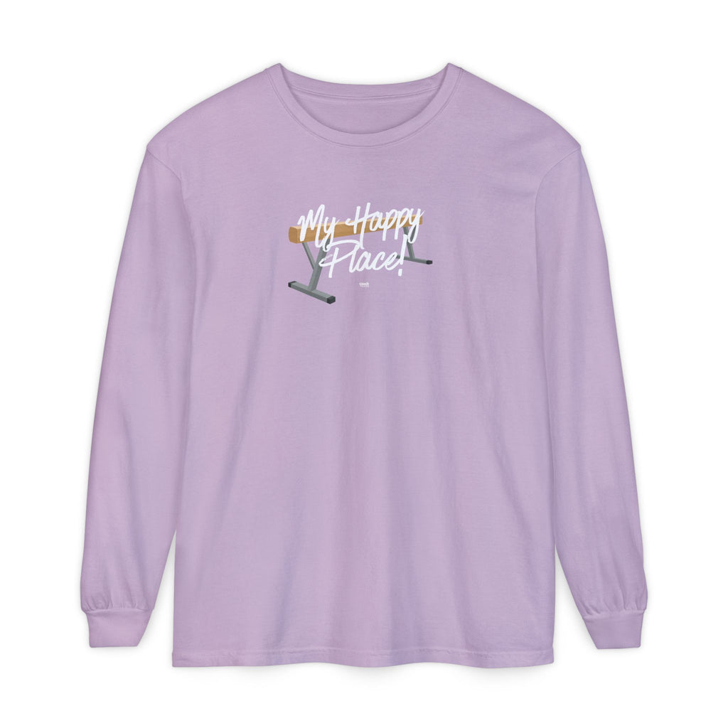 My Happy Place Beam Long Sleeve Shirt (Adult)