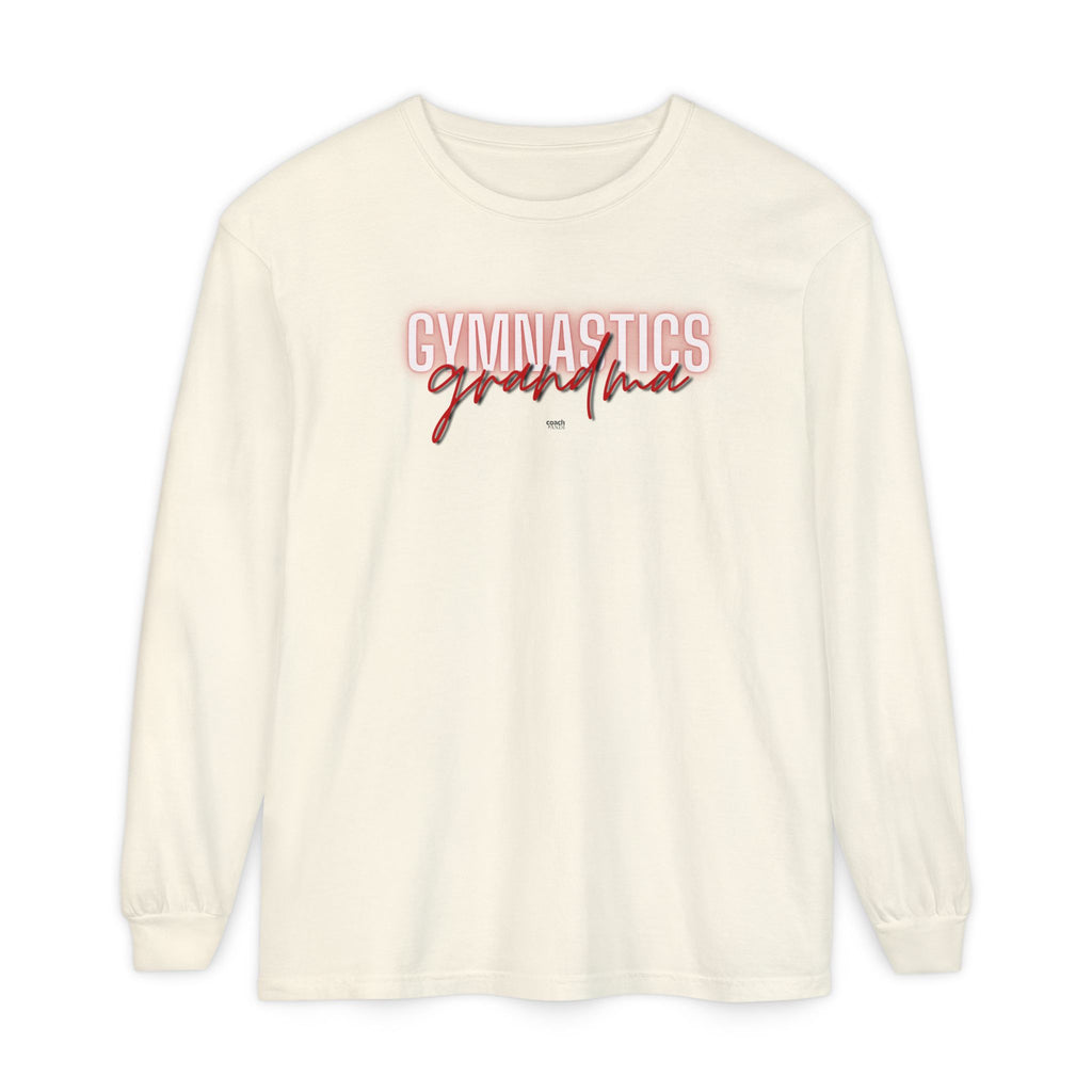 Glow Gym Gma Long Sleeve Shirt - Red (Adult)