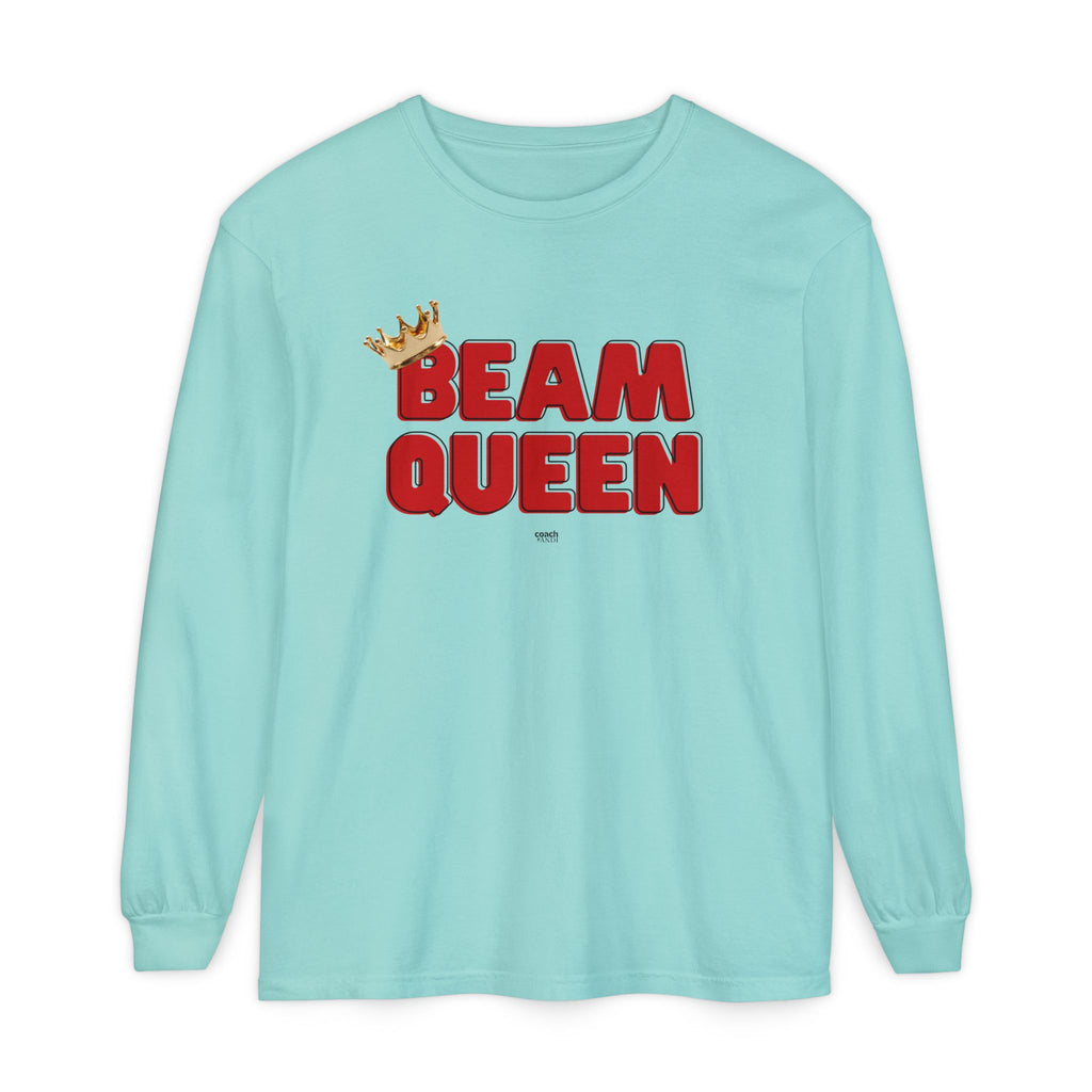 Beam Queen - Red/Black (Adult Long Sleeve Shirt)