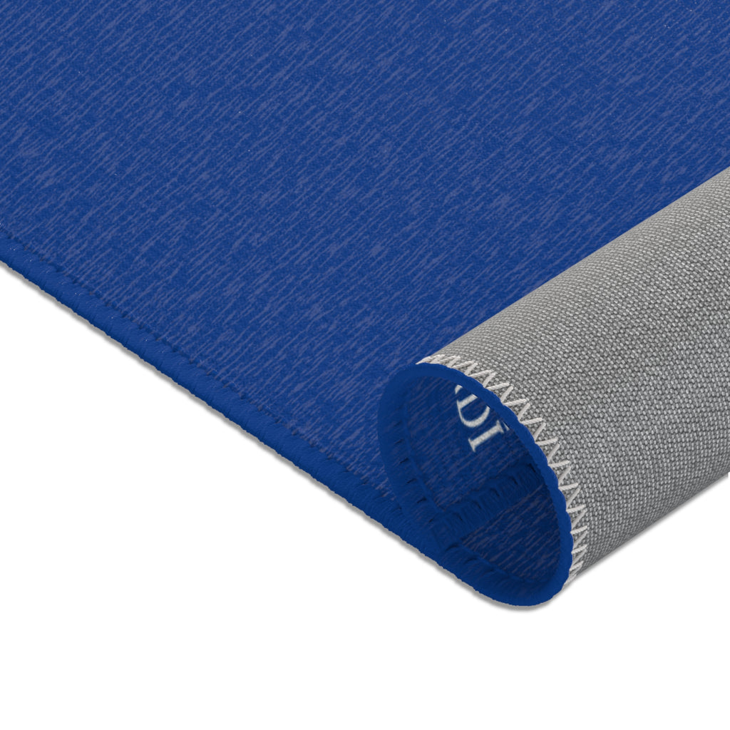 Peace, Love, Gymnastics-Blue (Area Rugs)
