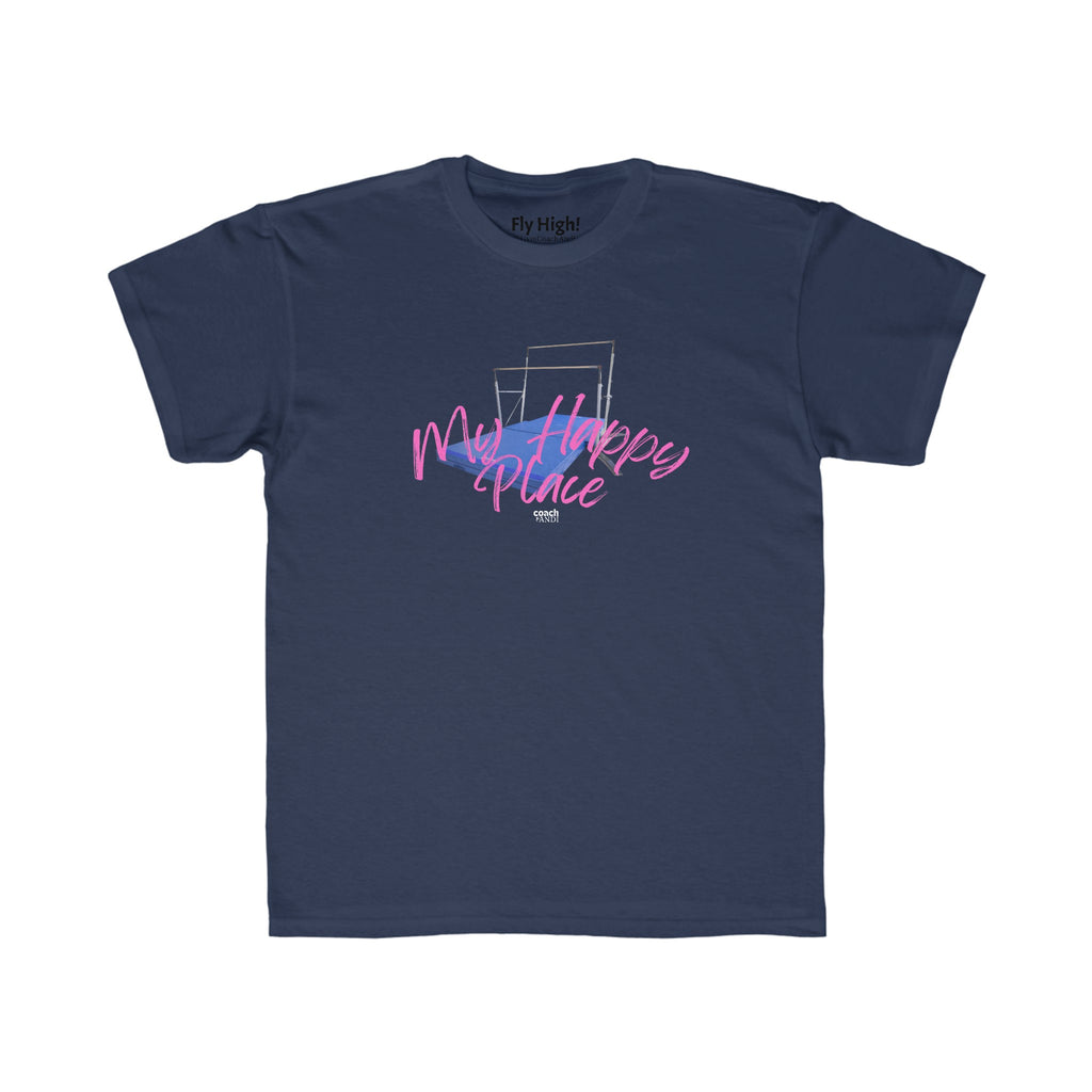 My Happy Place- Uneven Bars (Kids Regular Fit Tee)