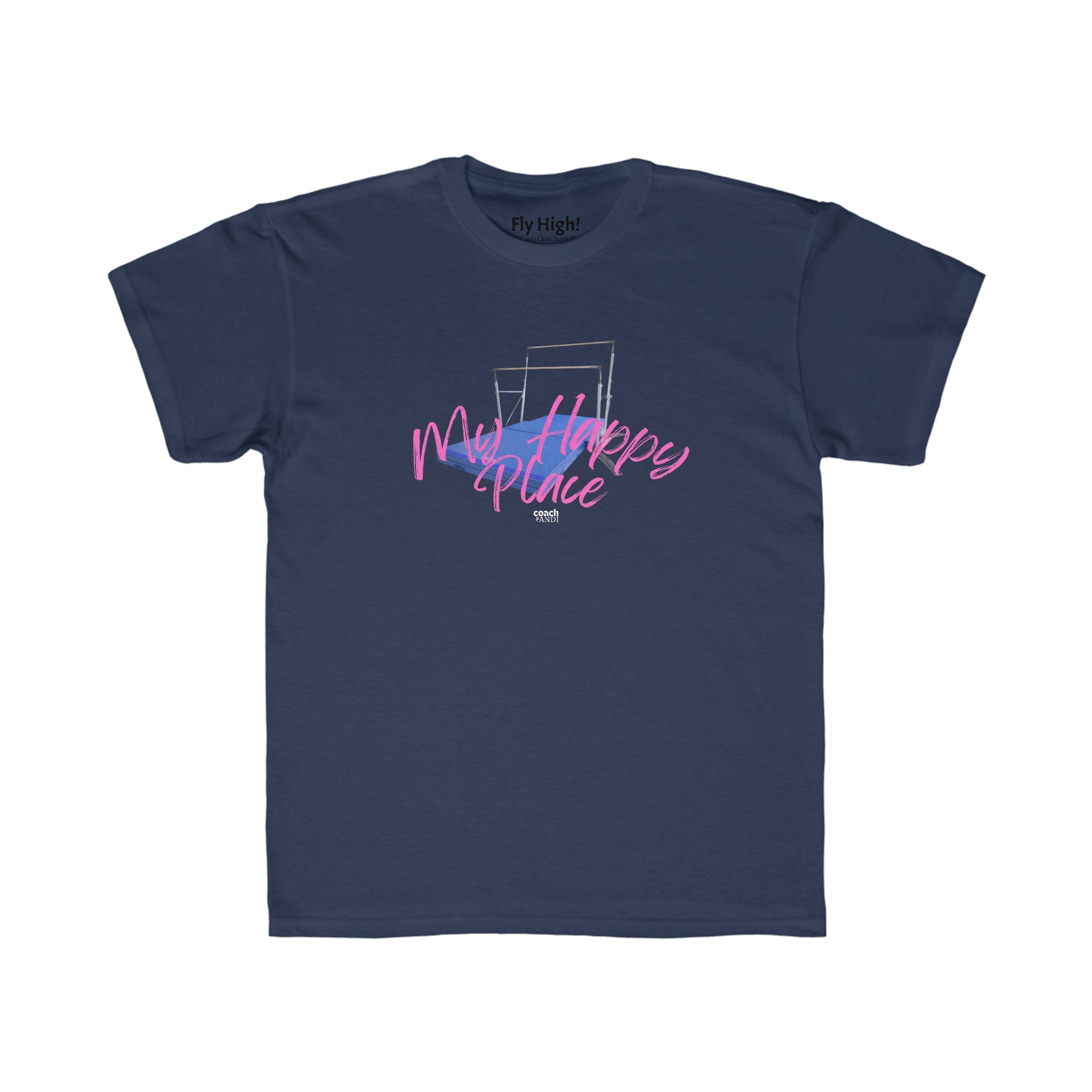 My Happy Place- Uneven Bars (Kids Regular Fit Tee)