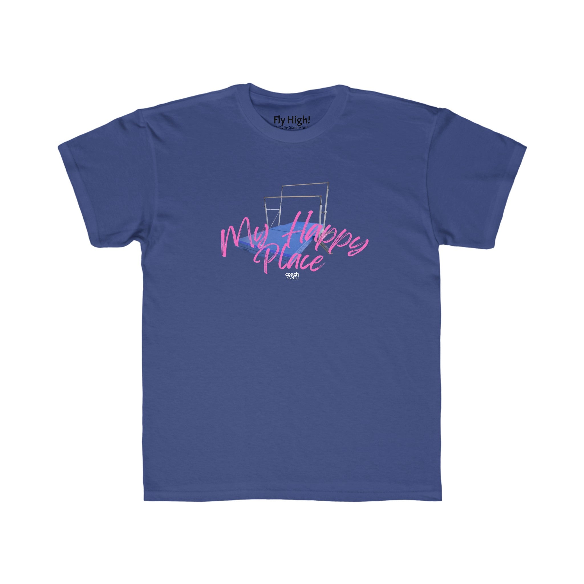 My Happy Place- Uneven Bars (Kids Regular Fit Tee)