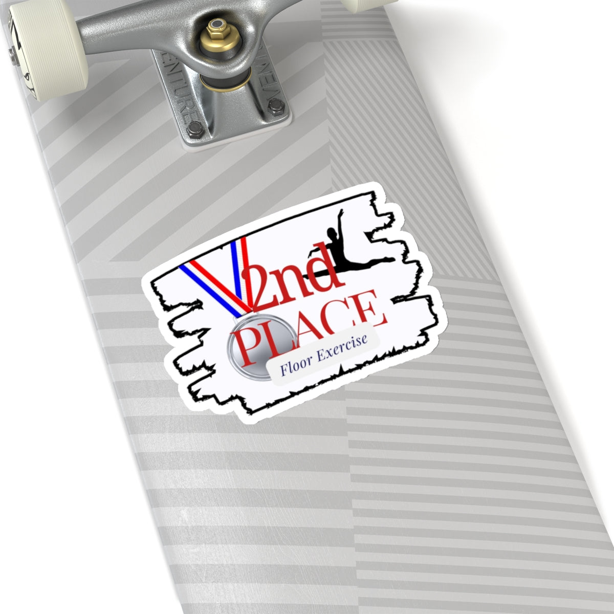 2nd Place Floor (Kiss-Cut Stickers)