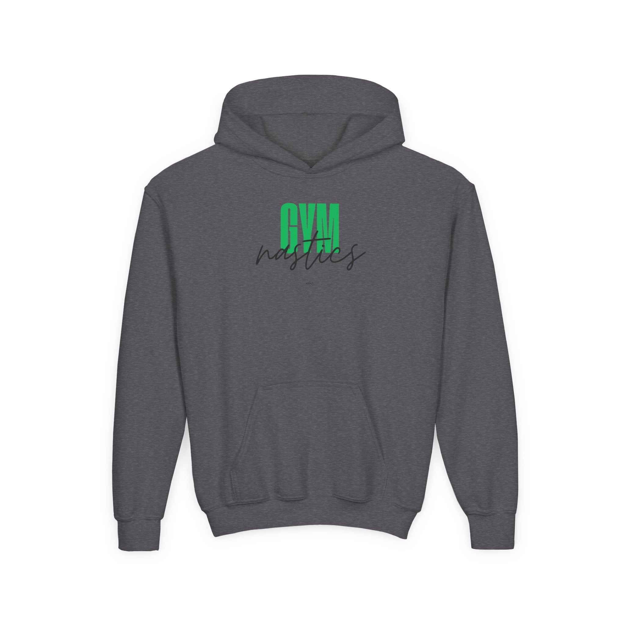 GYMnastics Hoodie - Green (Youth)